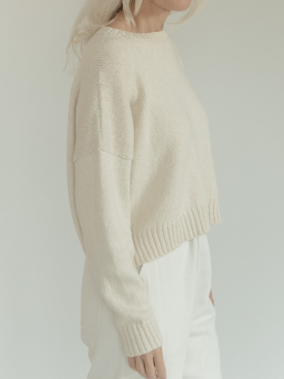 Ilse Pullover in Milk