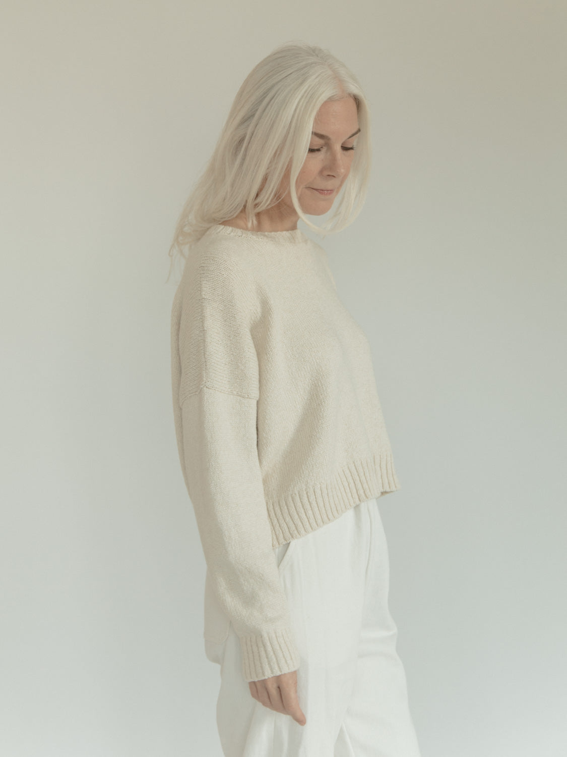 Ilse Pullover in Milk