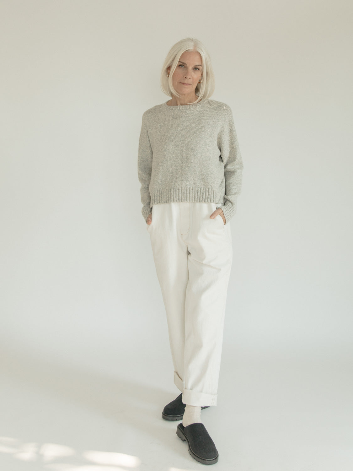 Ilse Pullover in Fog