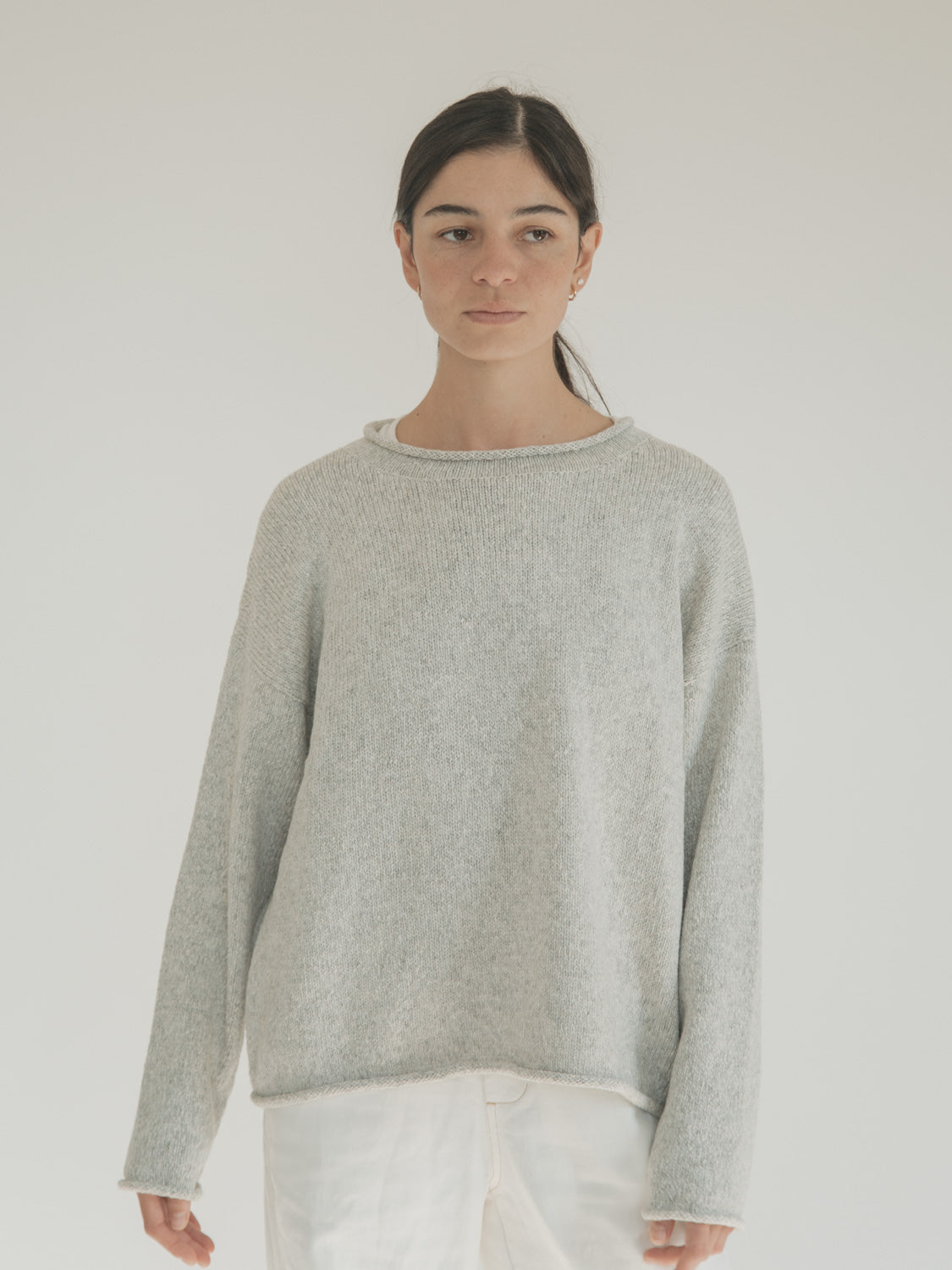 Finch Pullover in Fog