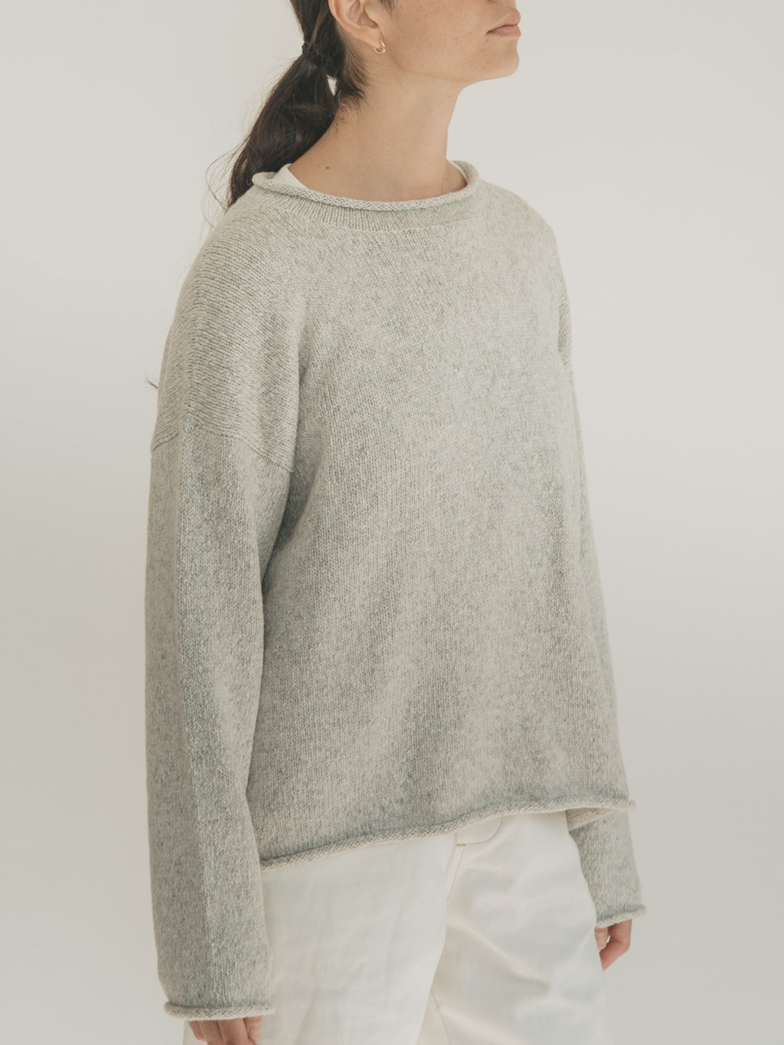 Finch Pullover in Fog