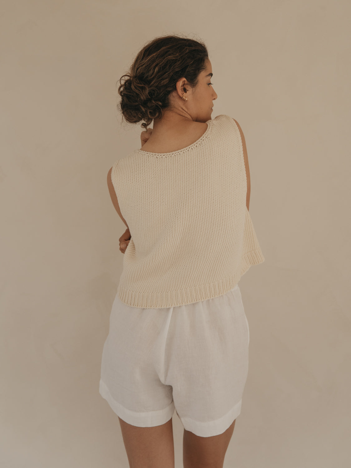 Briar Knit Top in Ivory