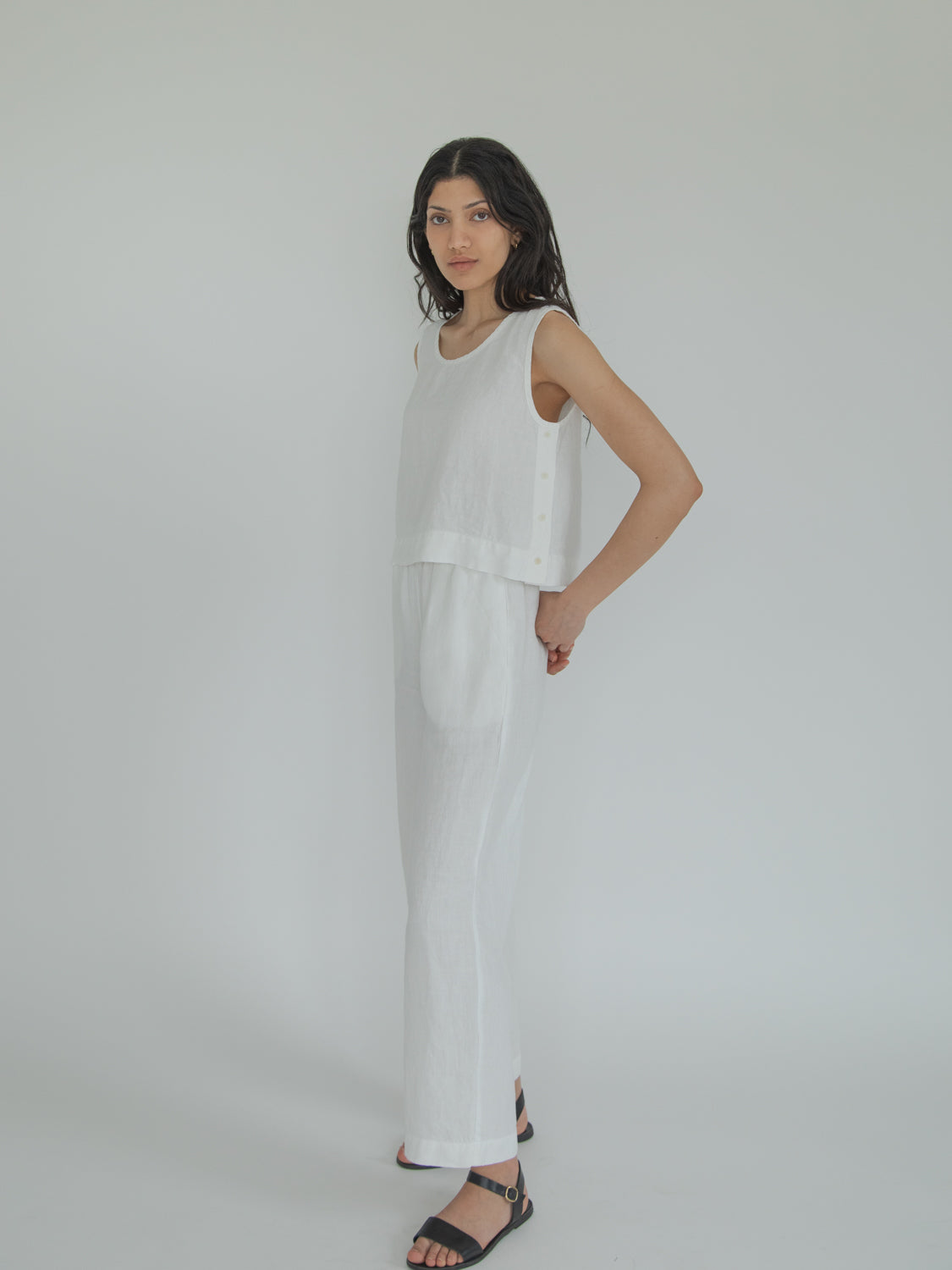 Finley Pants in Salt
