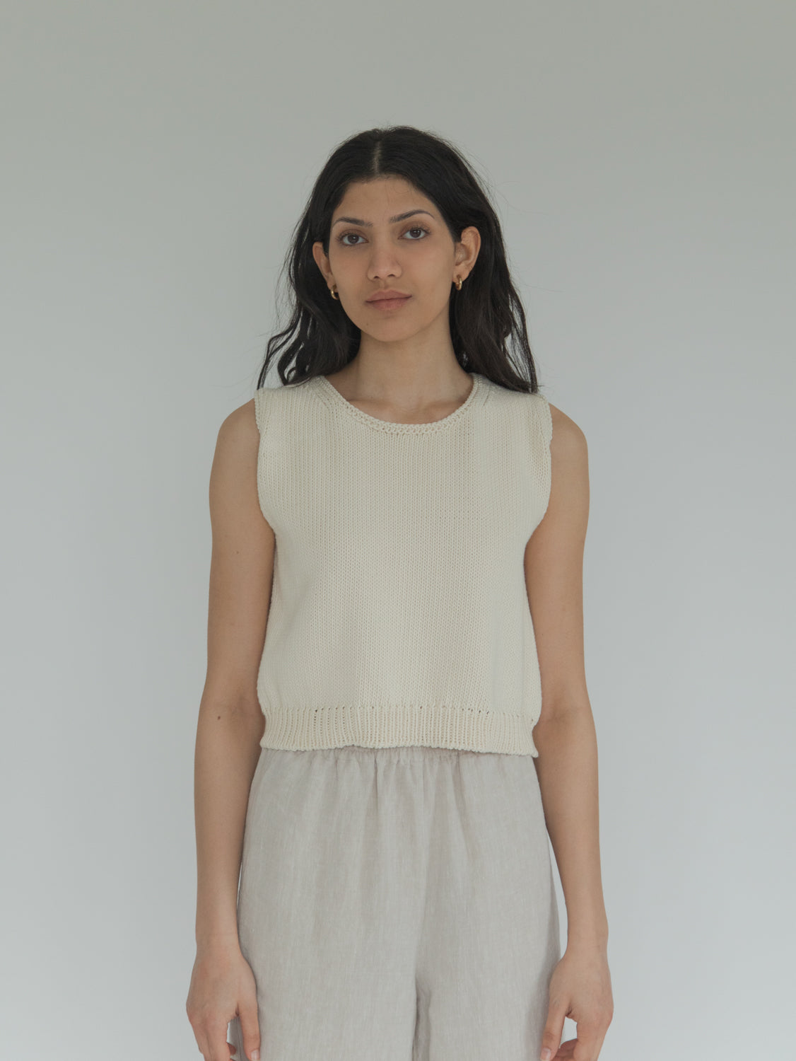Briar Knit Top in Ivory