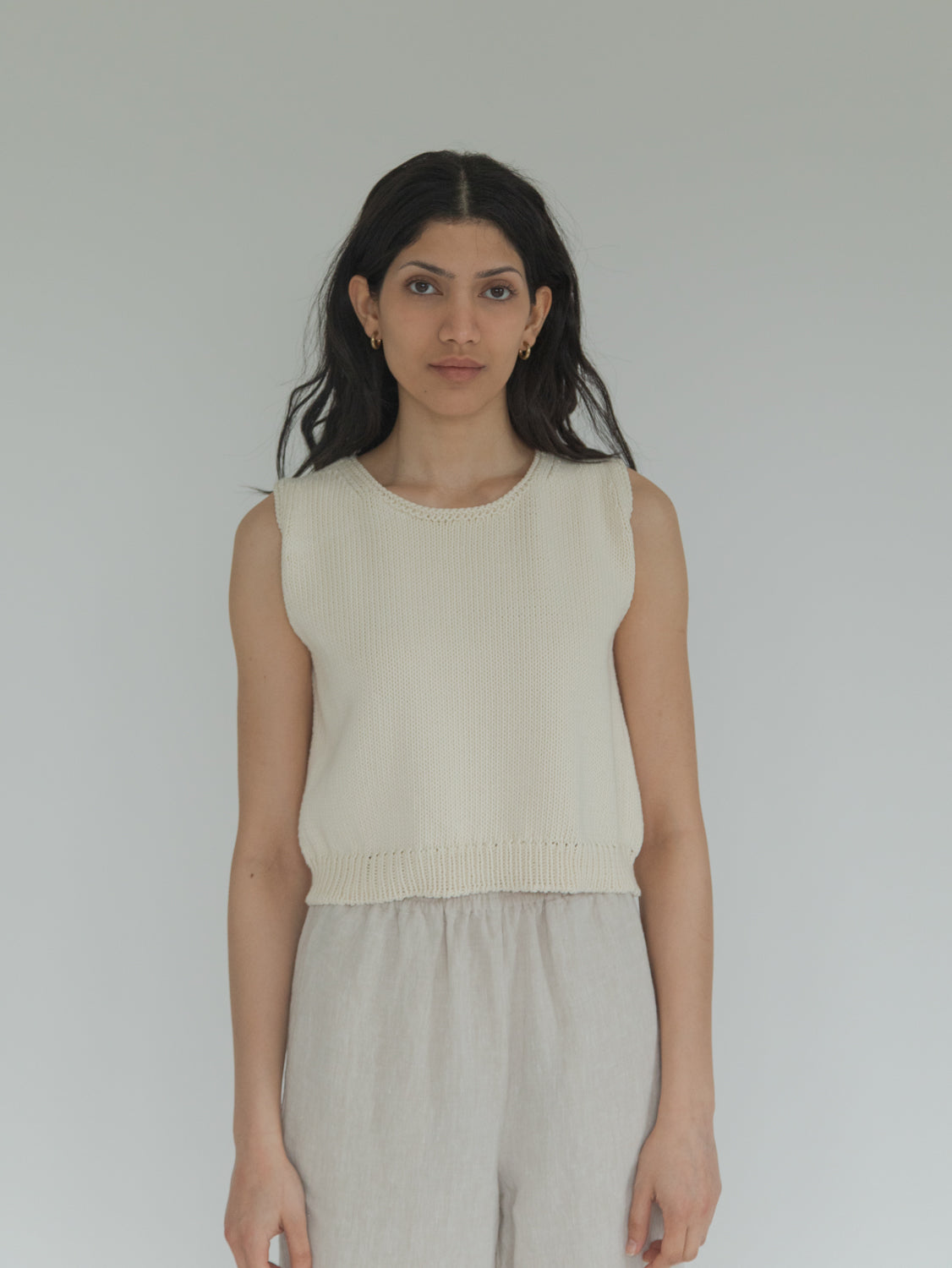 Briar Knit Top in Ivory