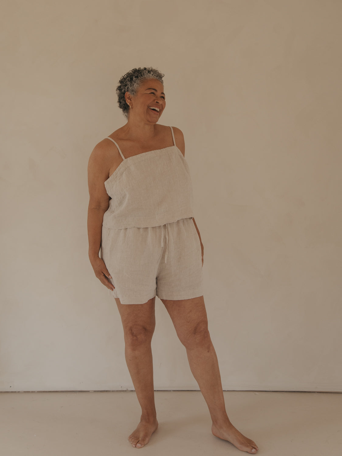 June Short in Oatmeal