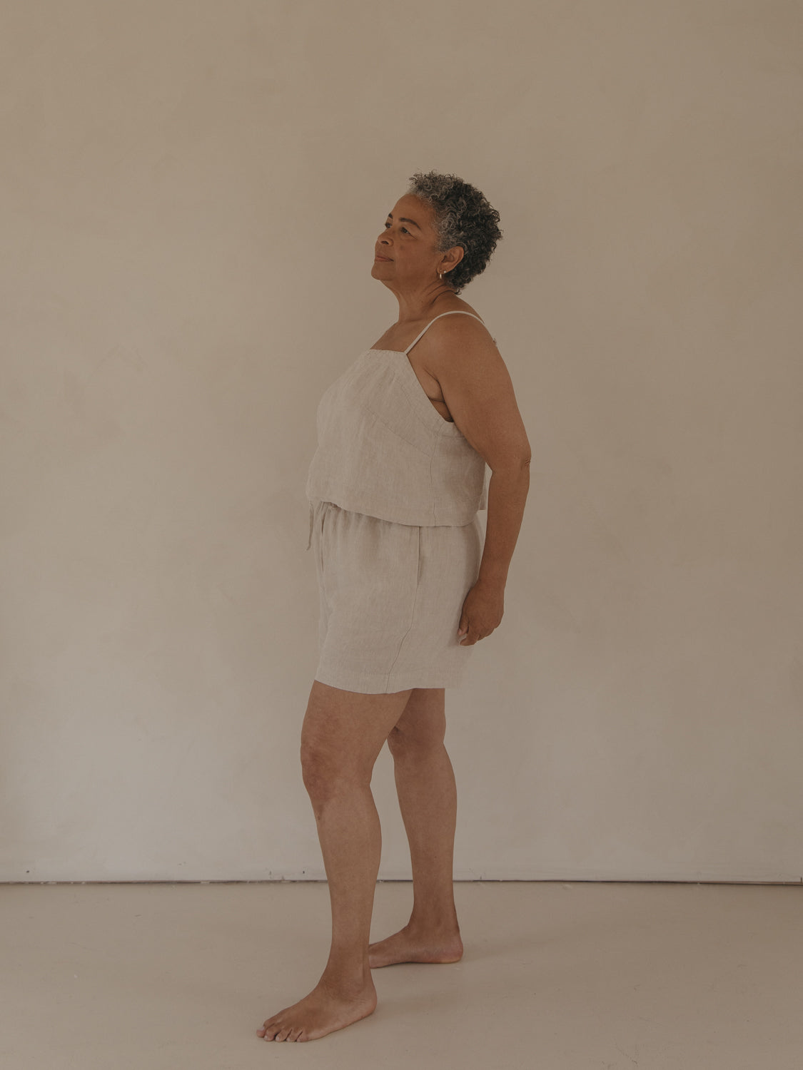 June Short in Oatmeal