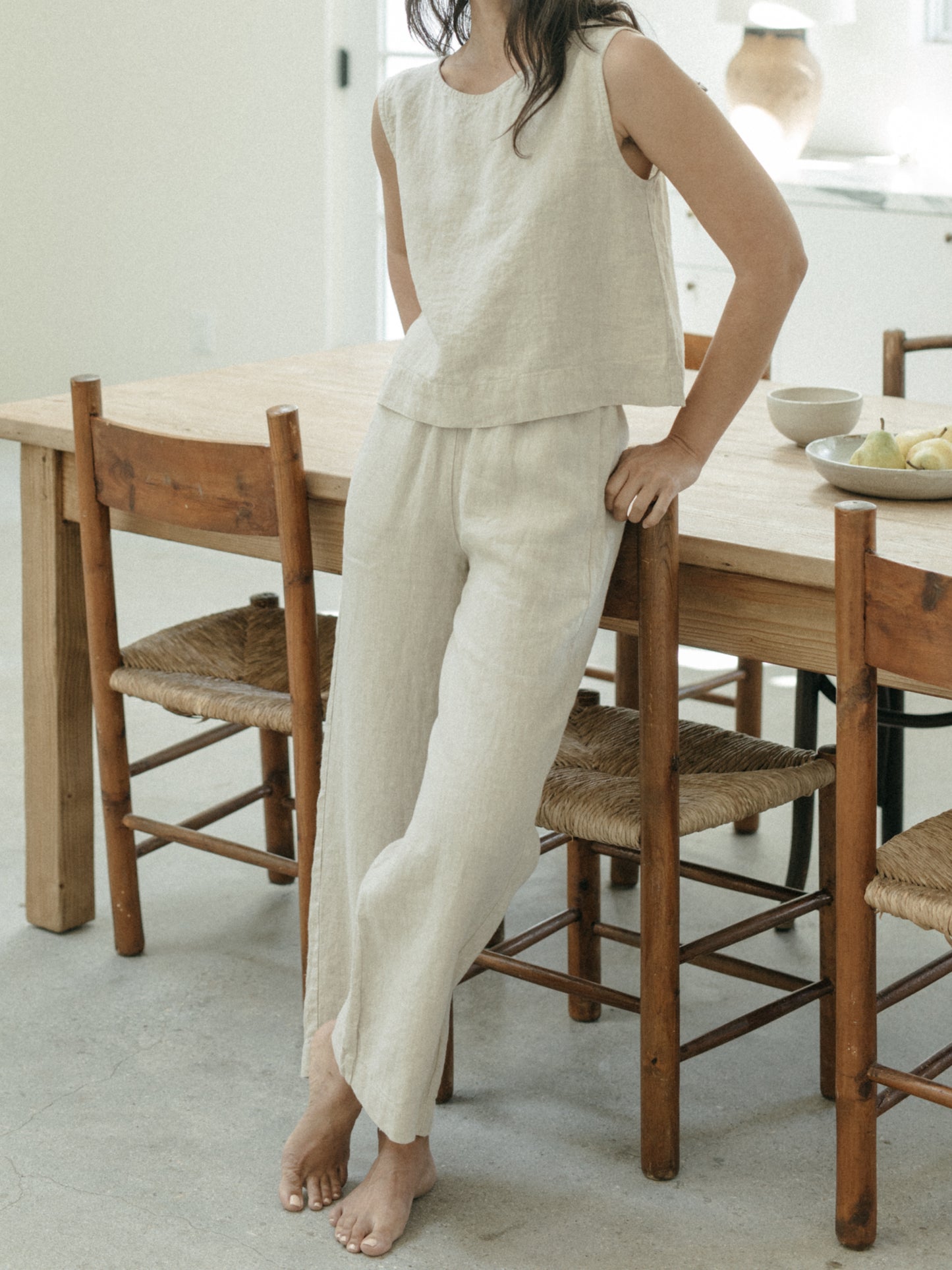 Finley Pants in Oatmeal