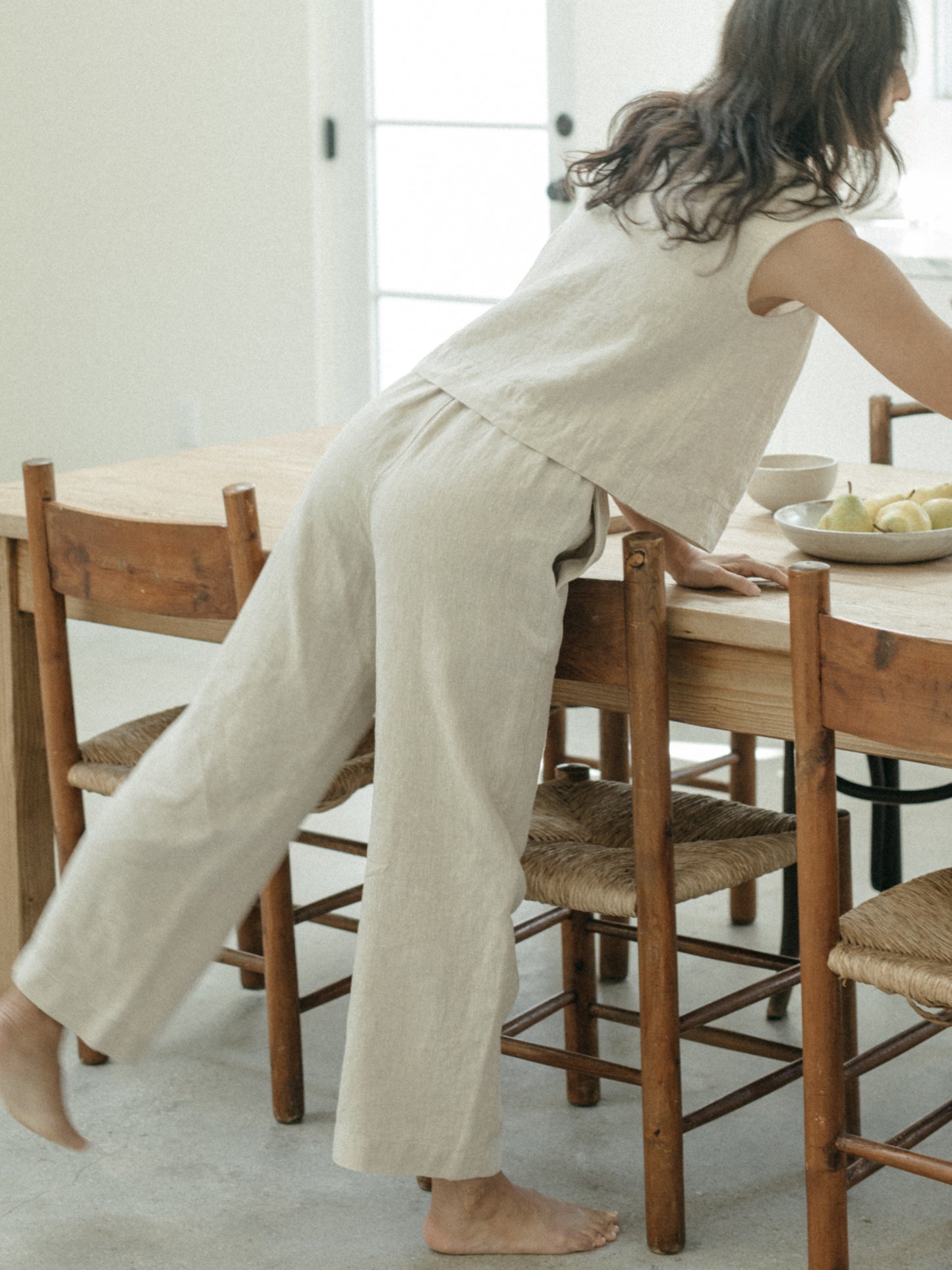 Finley Pants in Oatmeal