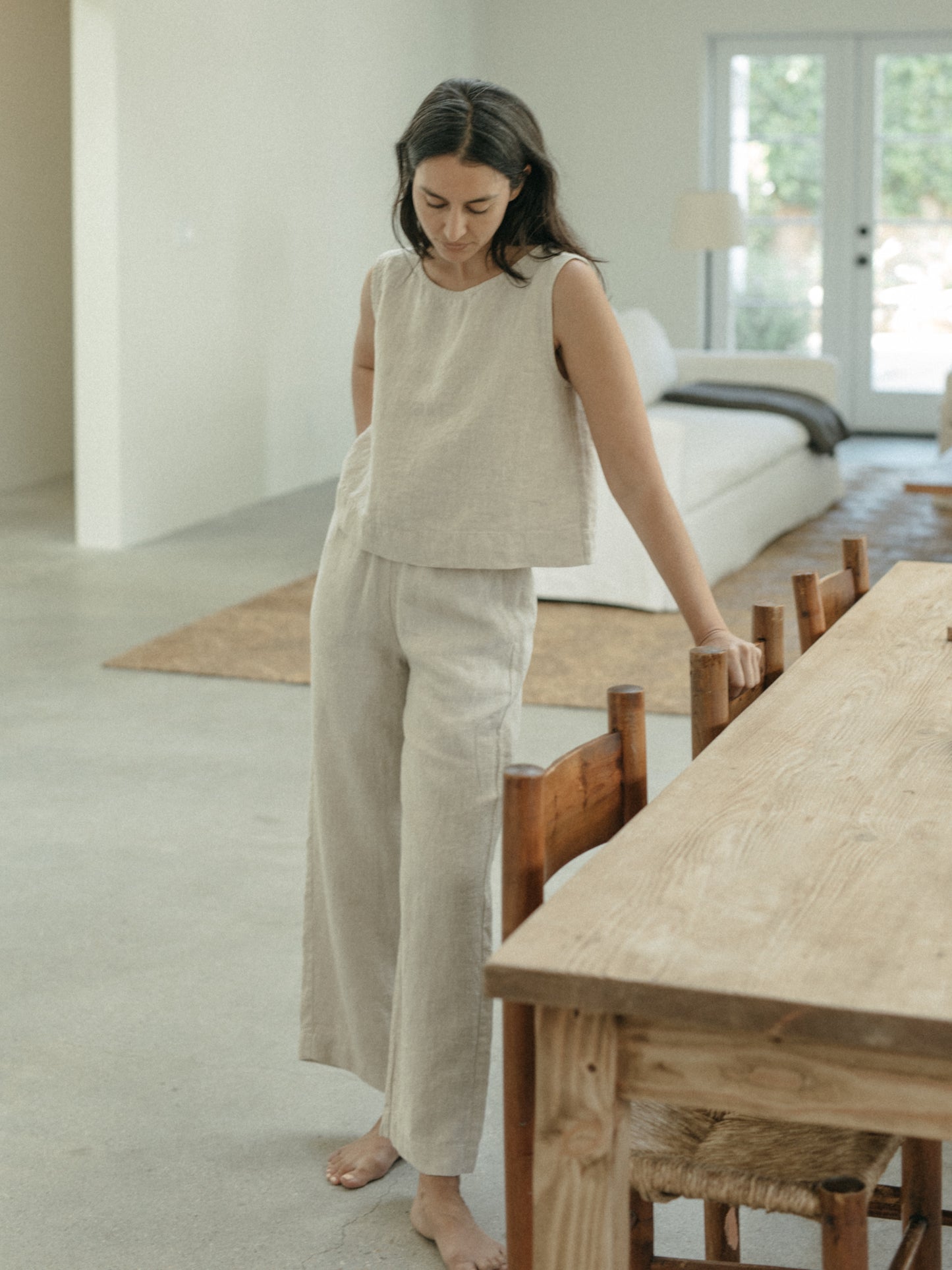 Finley Pants in Oatmeal