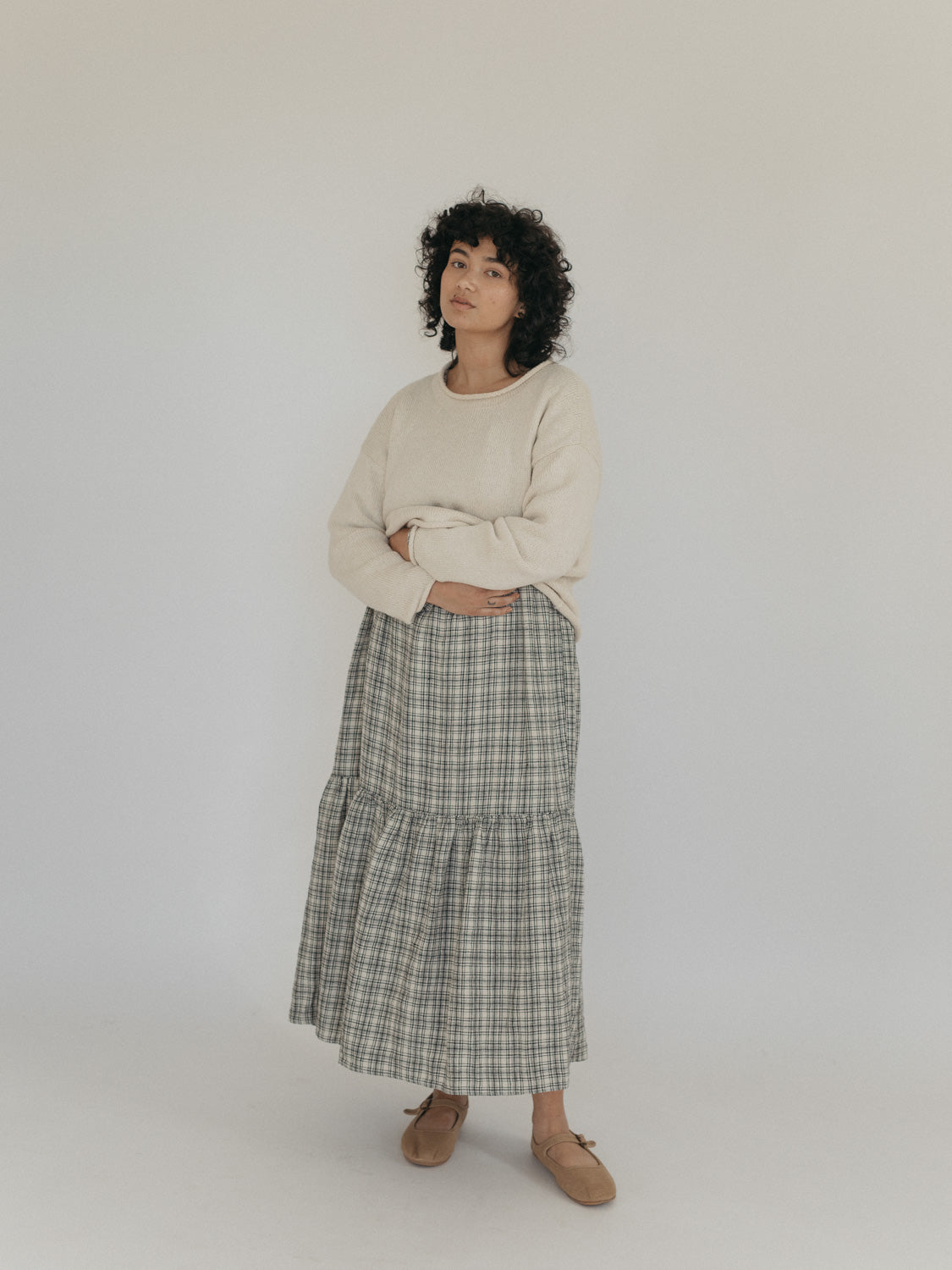 Finch Pullover in Milk