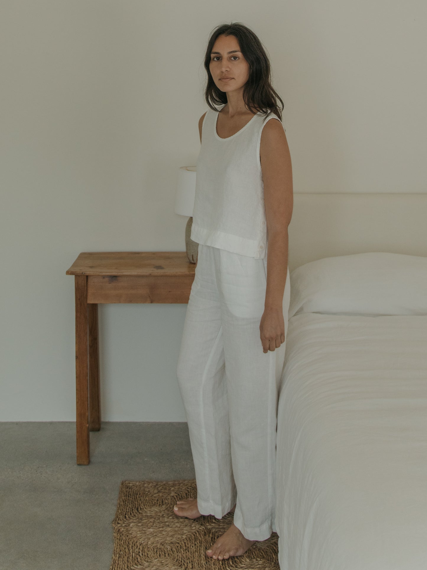 Finley Pants in Salt