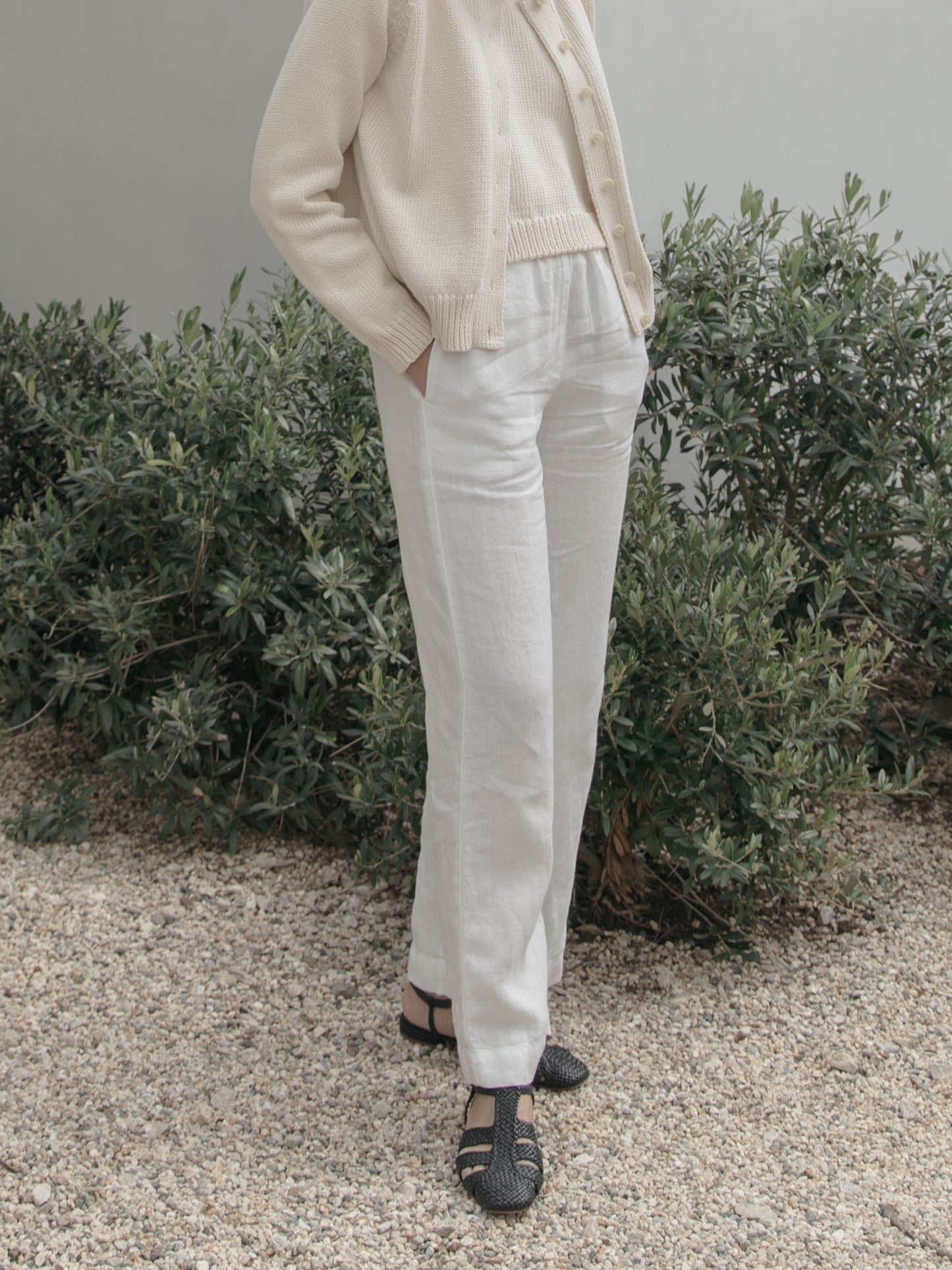 Finley Pants in Salt