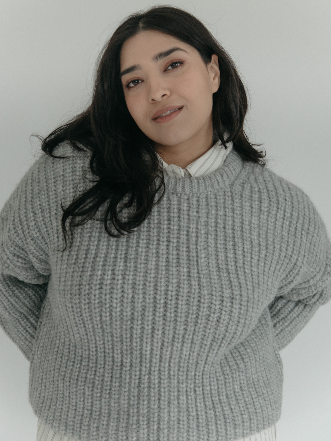 Parker Pullover in Stone