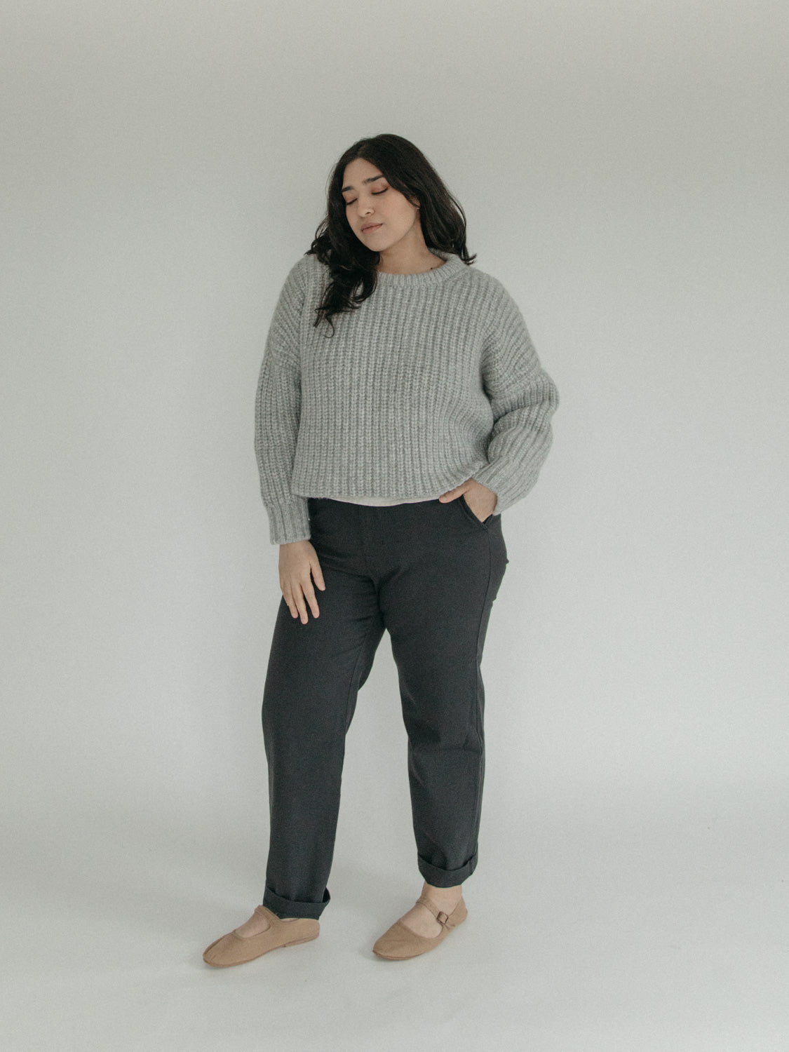 Parker Pullover in Stone