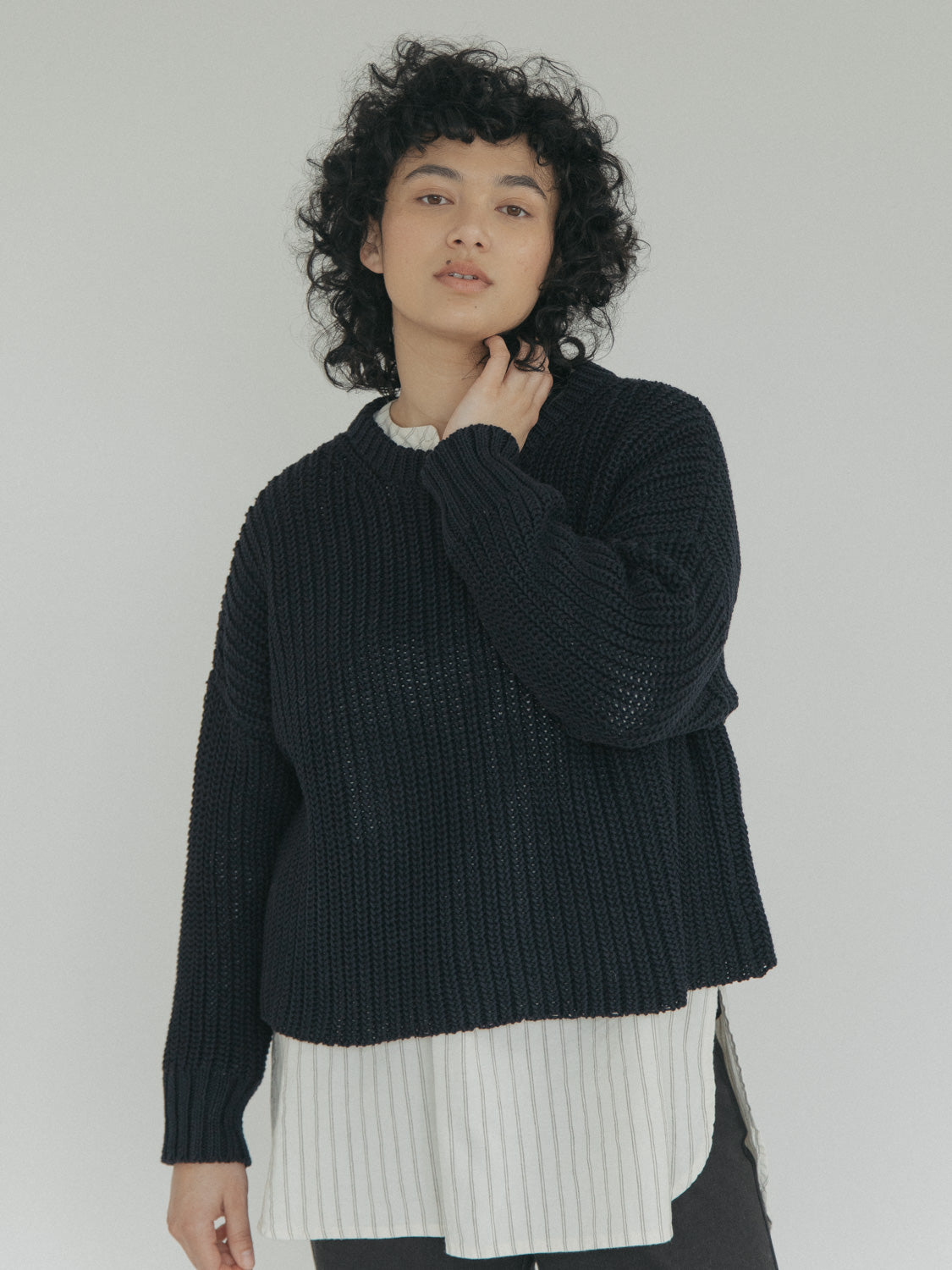 Parker Pullover in Navy