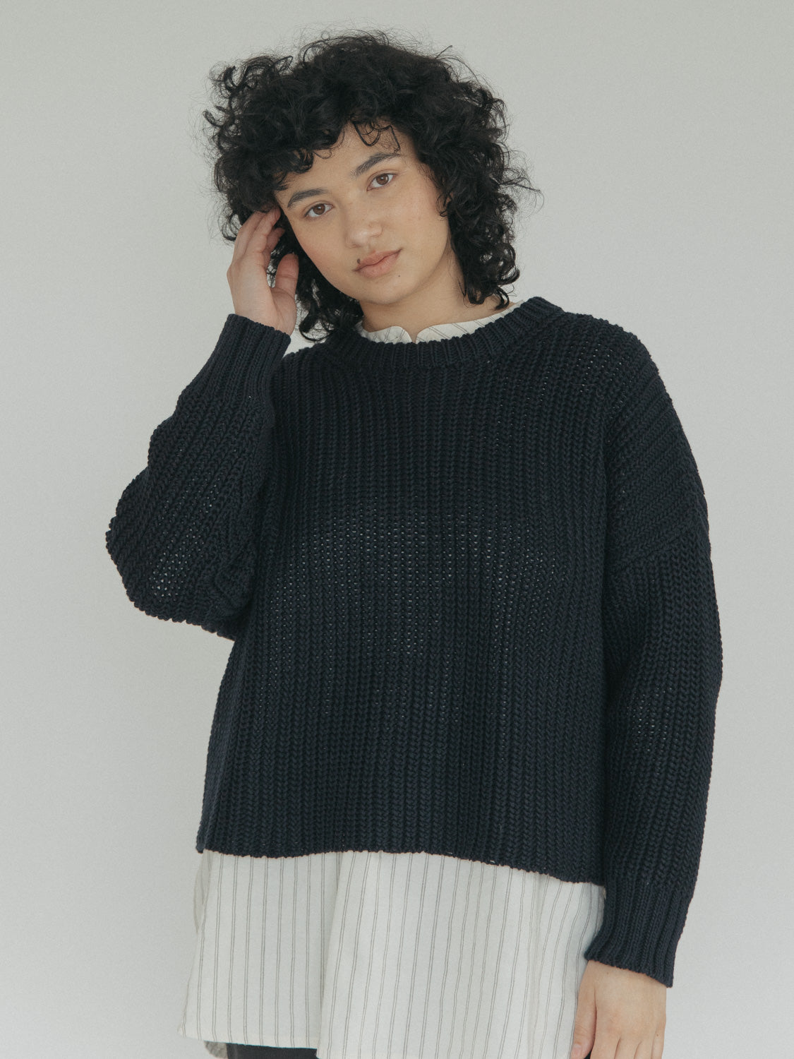 Parker Pullover in Navy