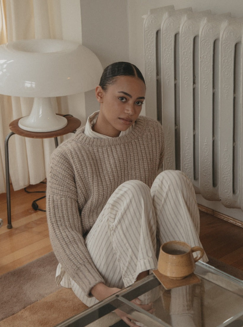 Parker Pullover in Fawn