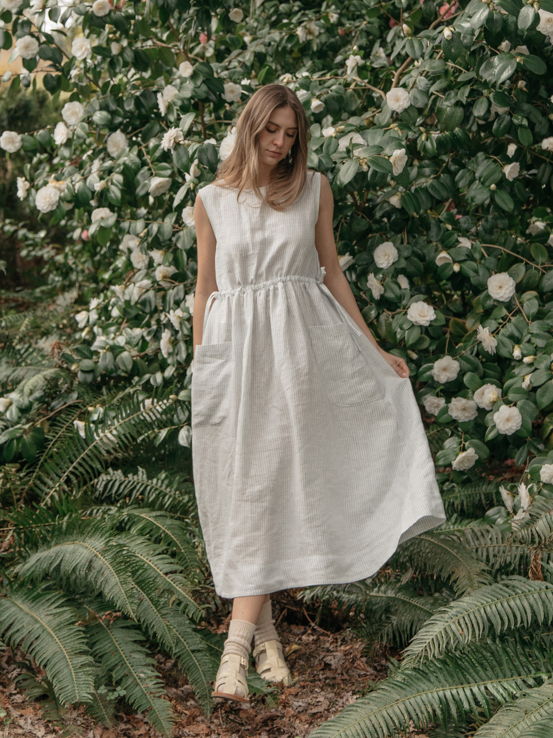 Finley Dress in French Stripe