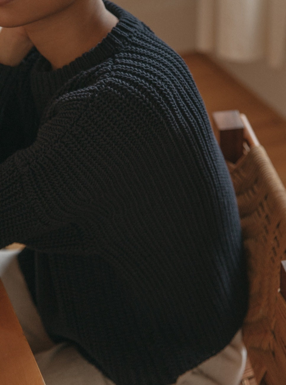 Parker Pullover in Navy