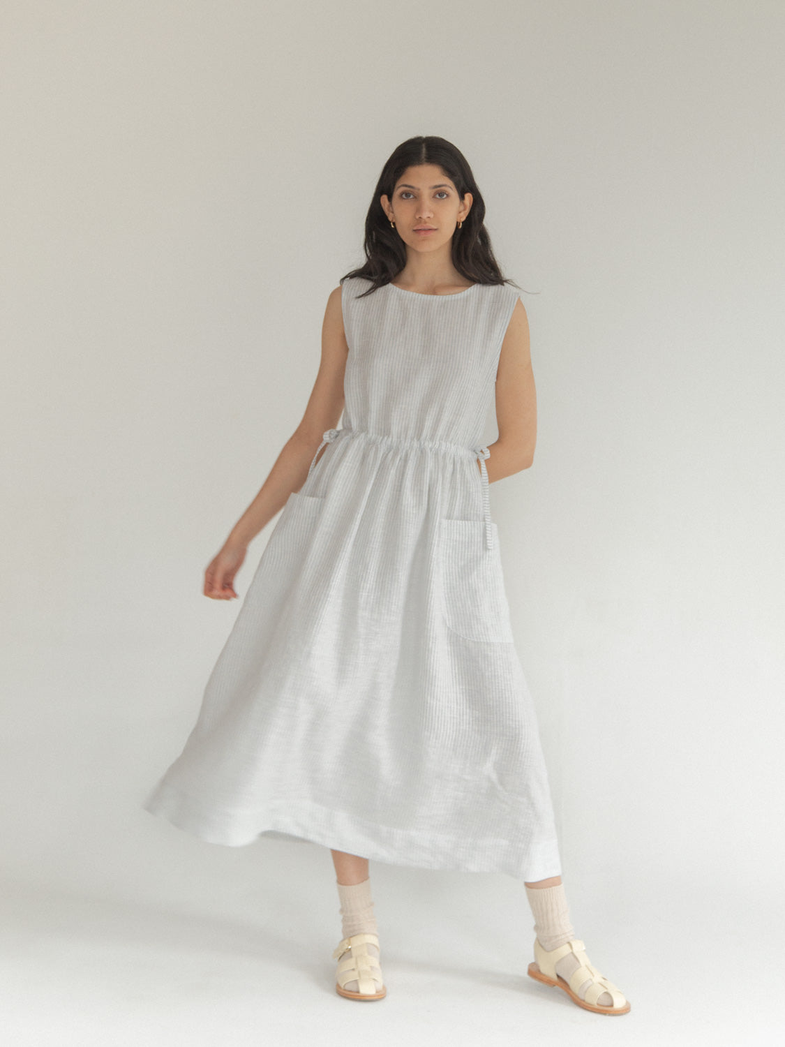 Finley Dress in French Stripe