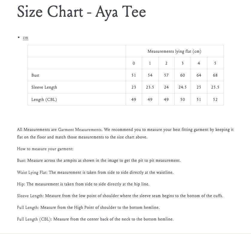Aya Tee in Oat Plaid