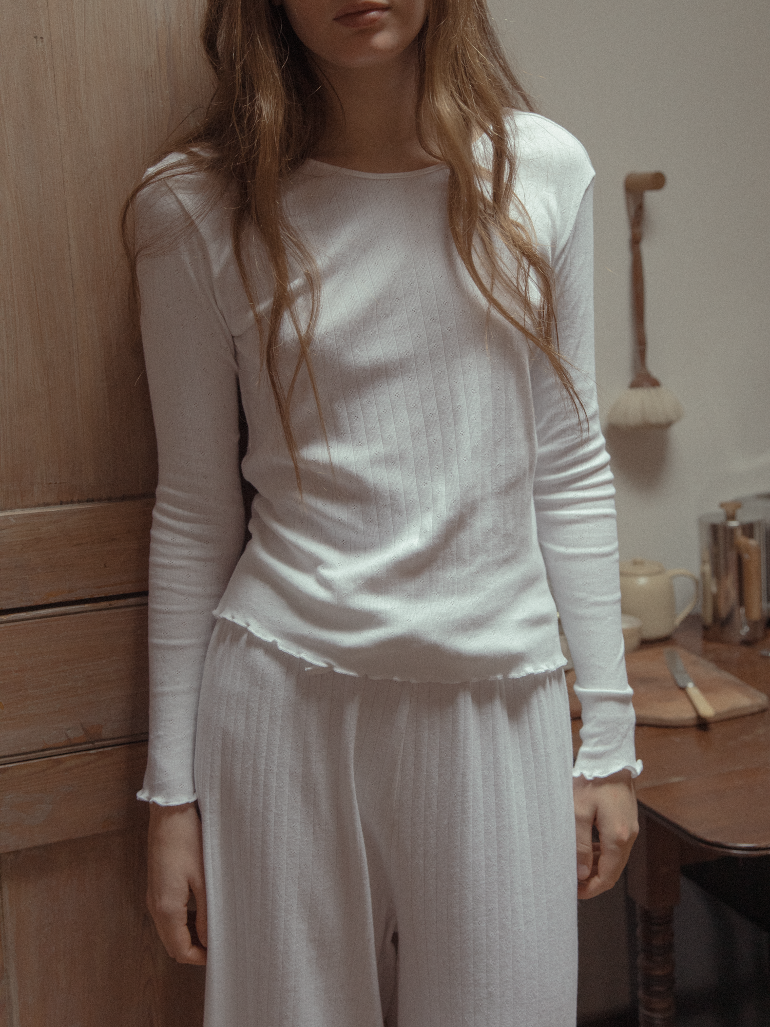 Calla Long Sleeve in Salt