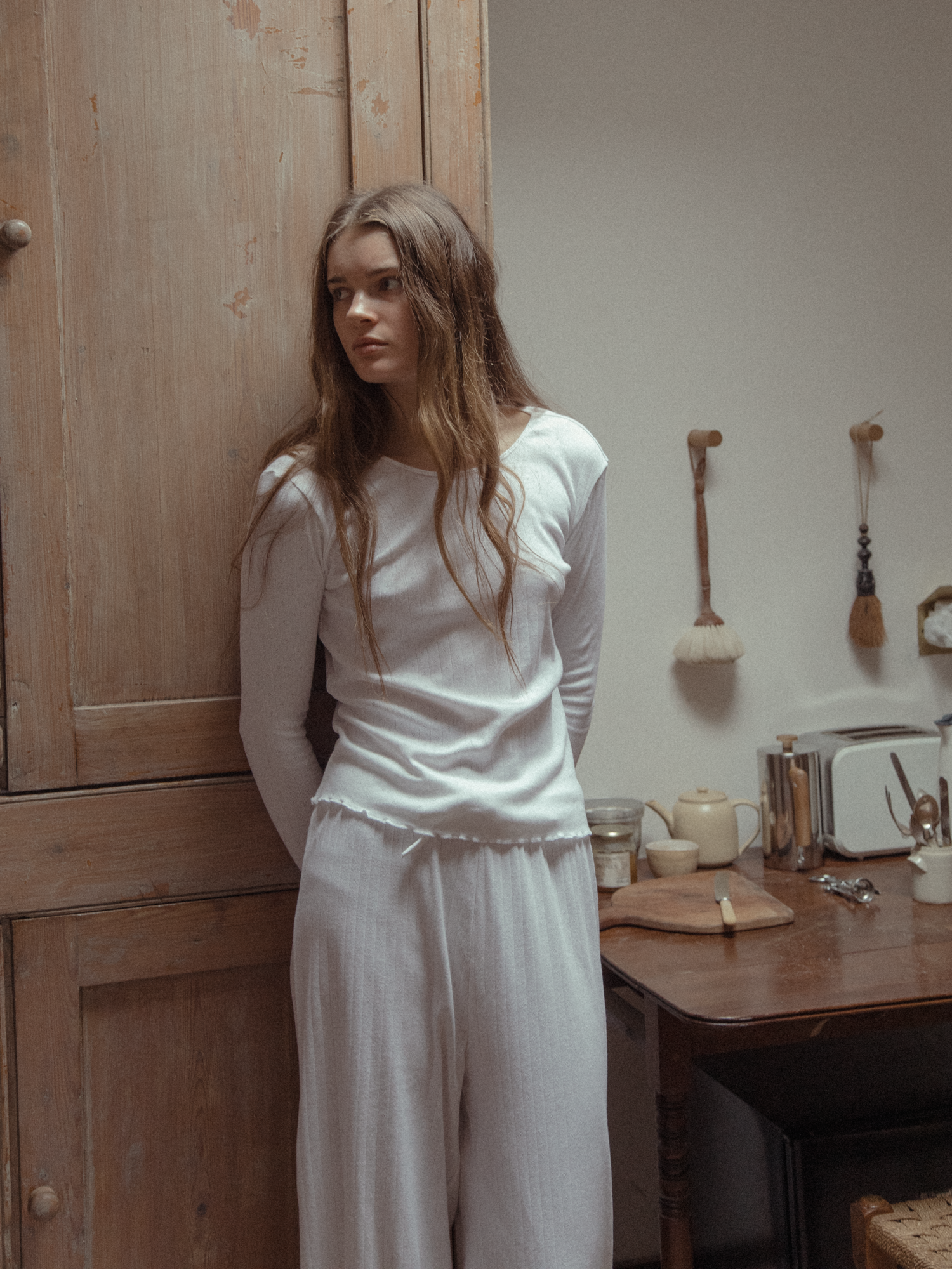 Calla Long Sleeve in Salt