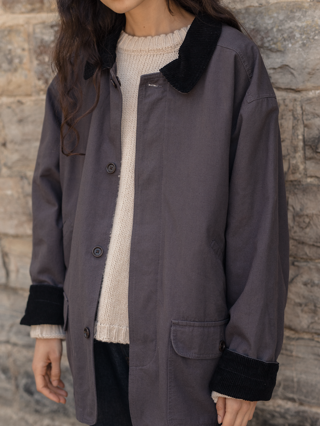 Grant Jacket Charcoal