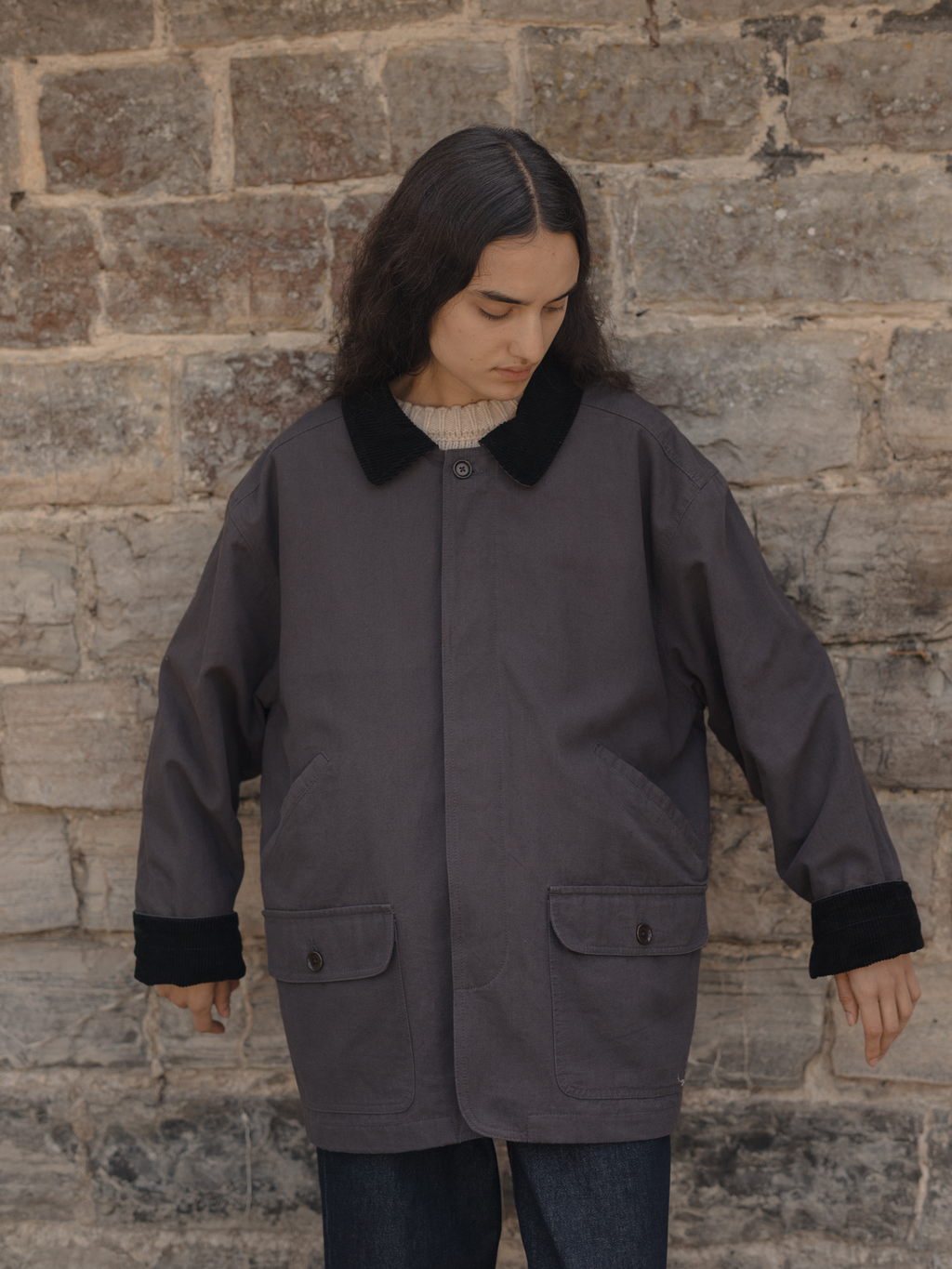 Grant Jacket Charcoal