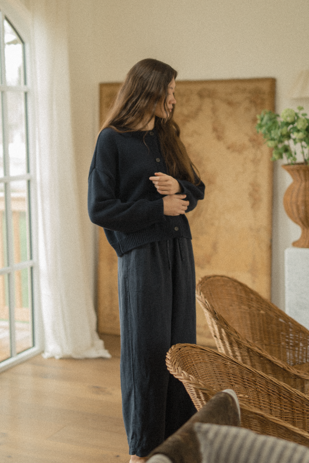 Willow Cardigan Navy