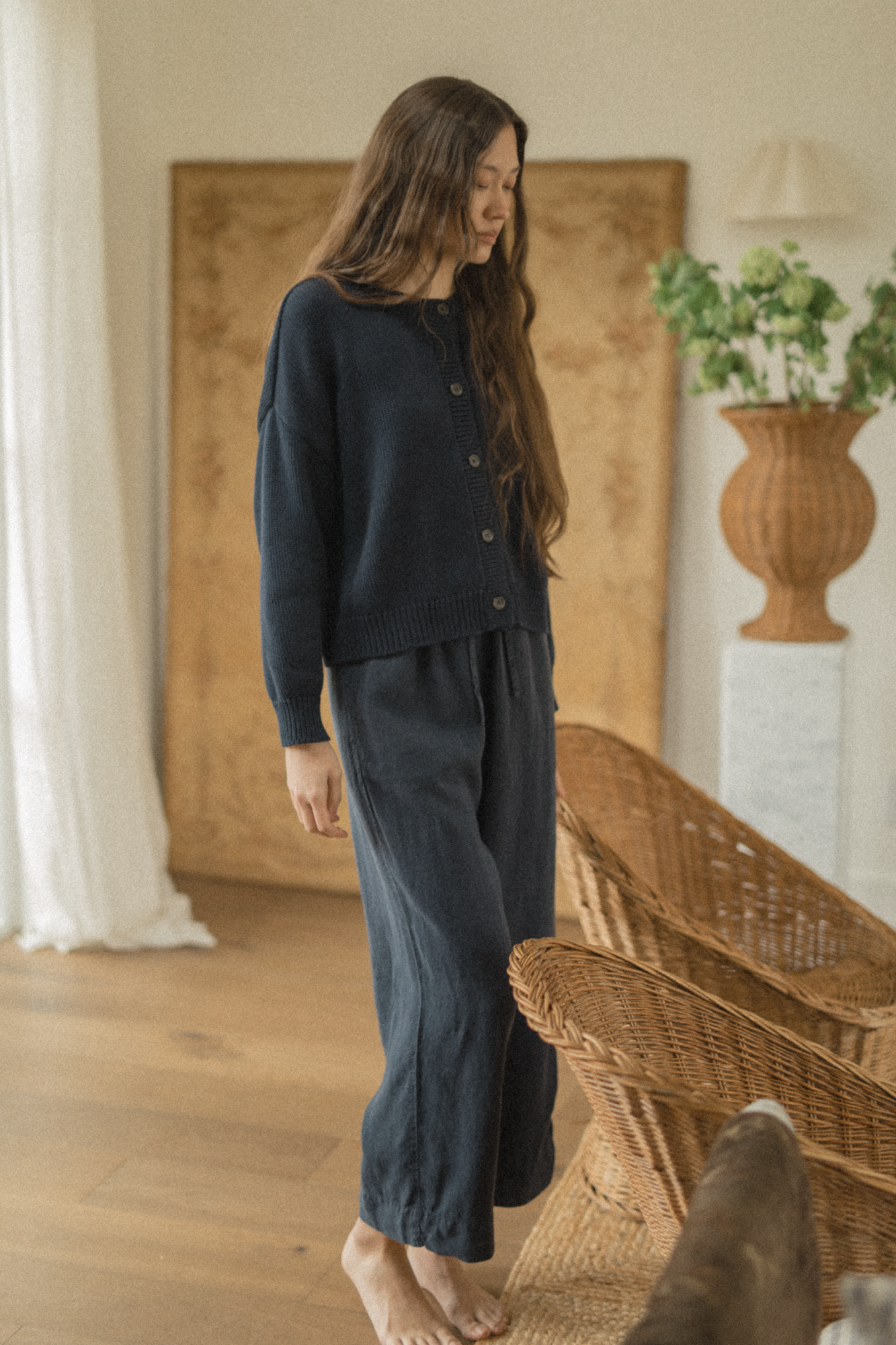 Willow Cardigan Navy