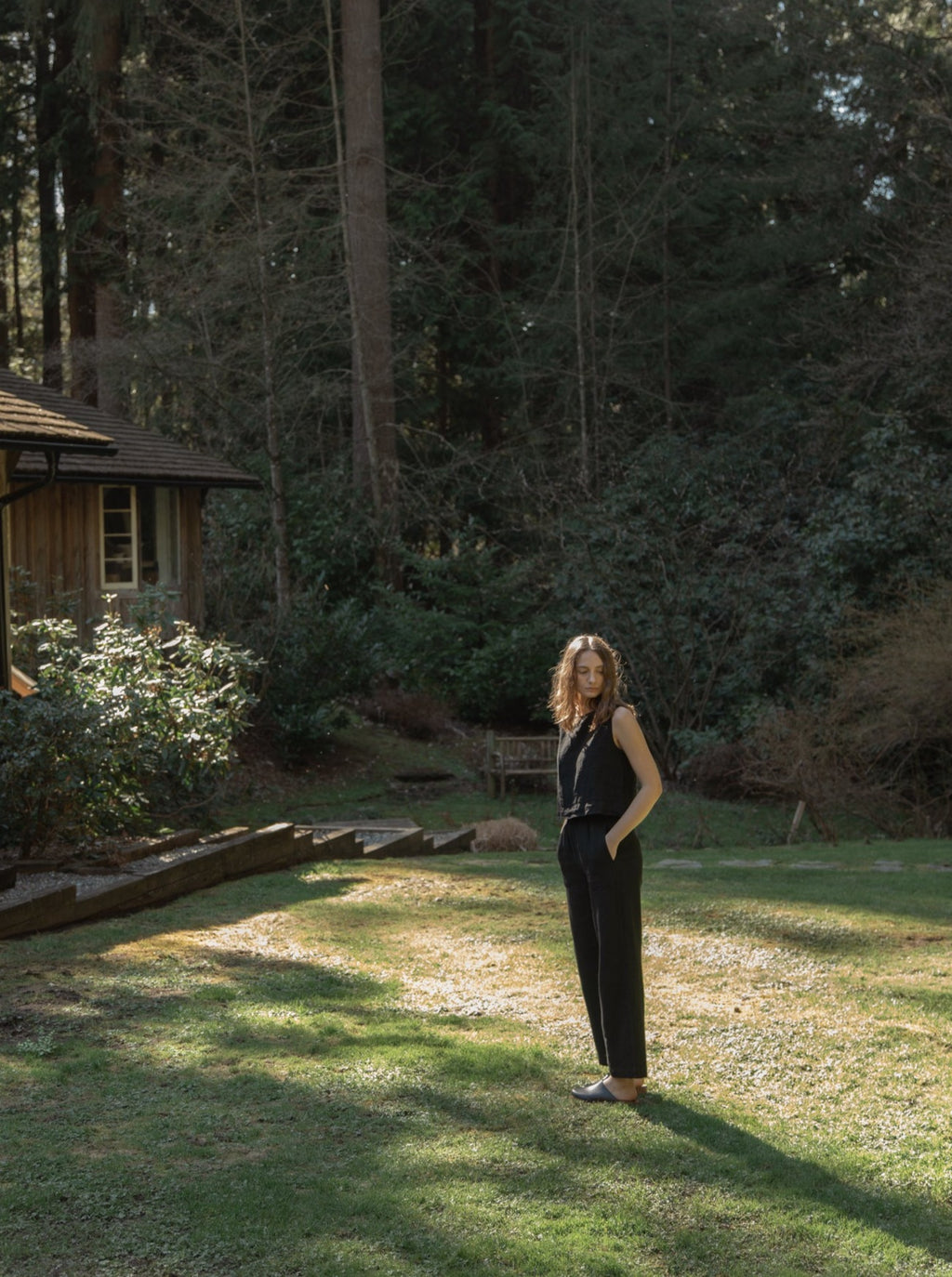 Finley Pants in Noir