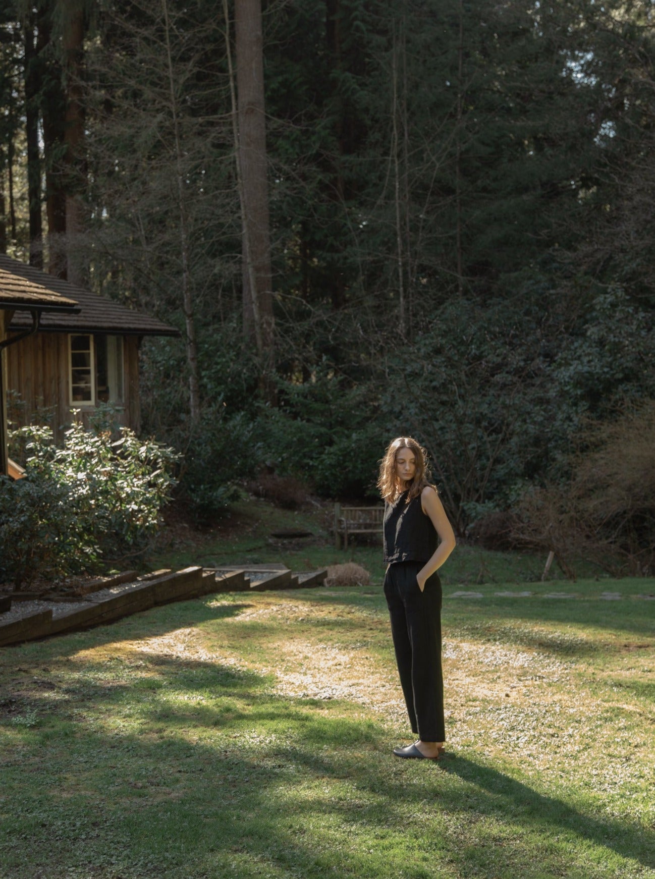 Finley Pants in Noir