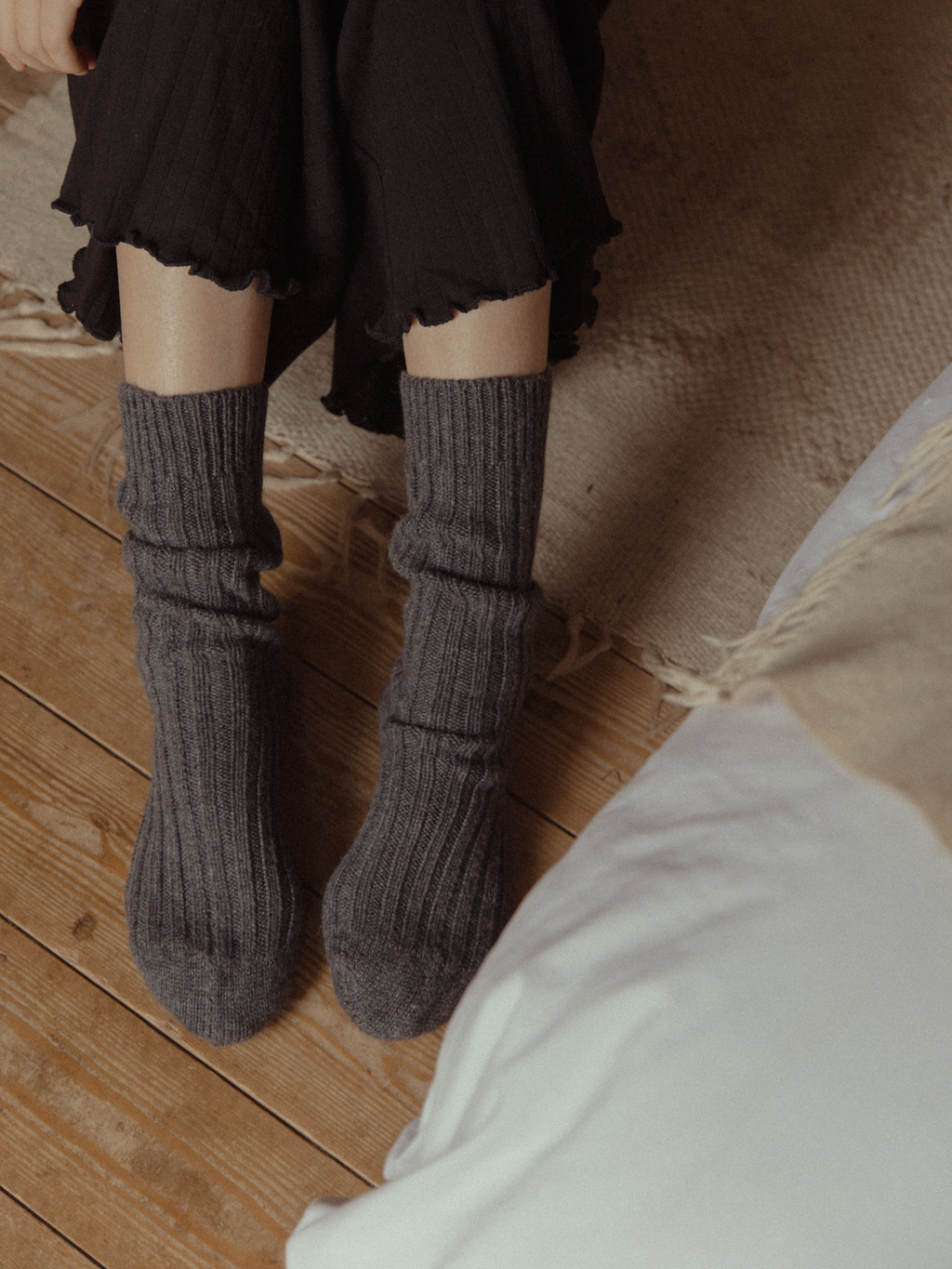 Ari Sock Charcoal