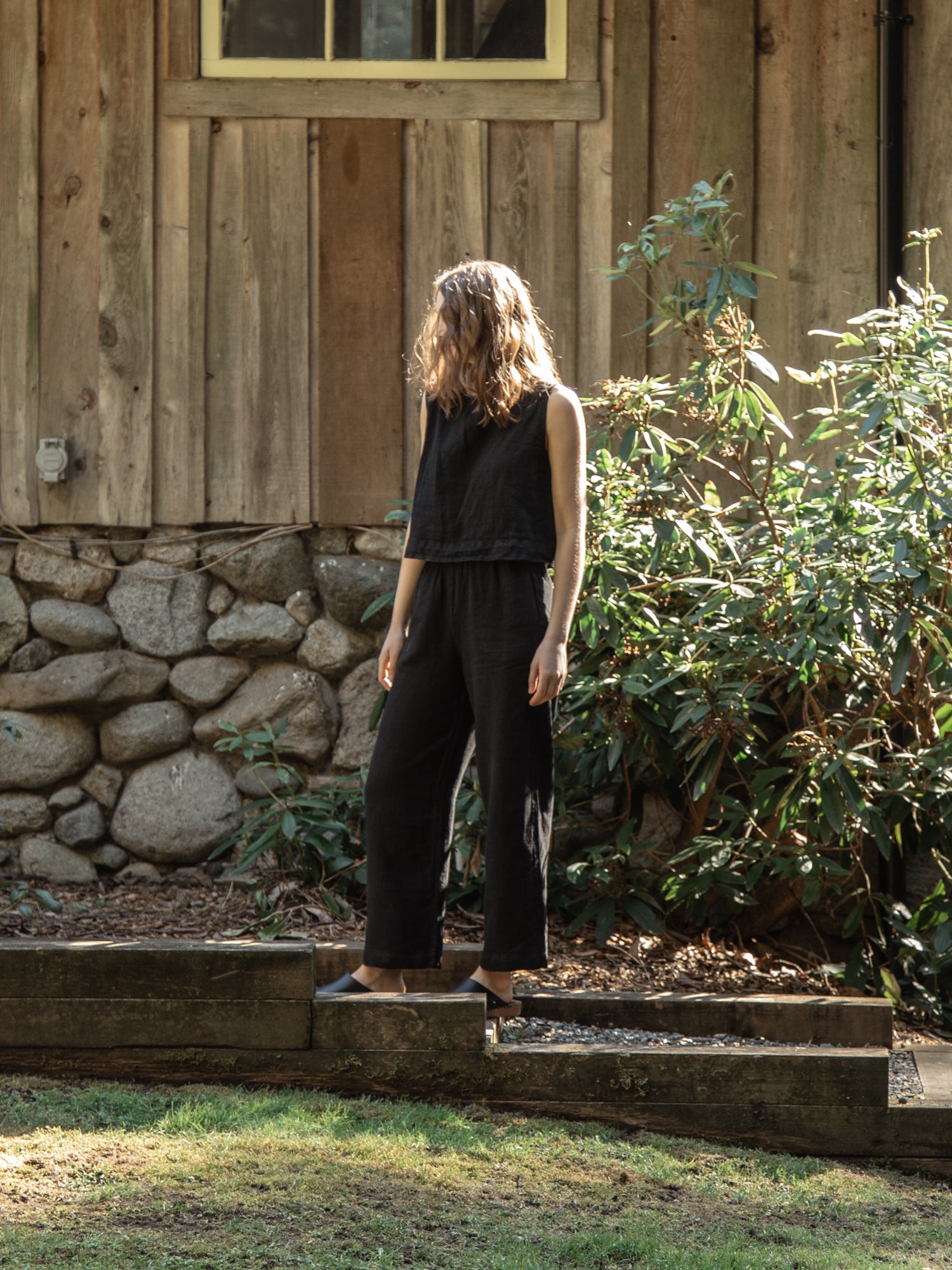 Finley Pants in Noir