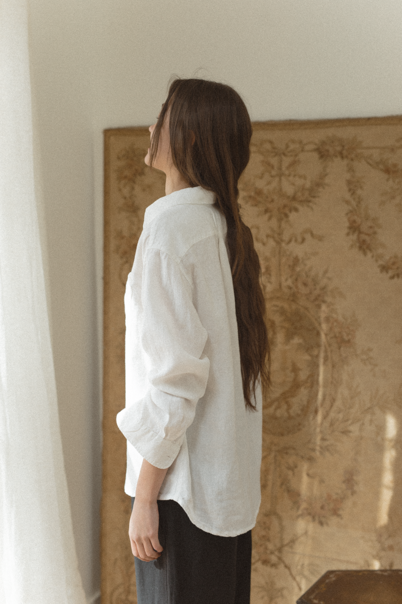 Britta Shirt Linen Salt