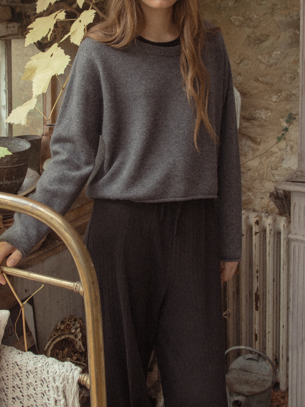 Vale Pullover Charcoal