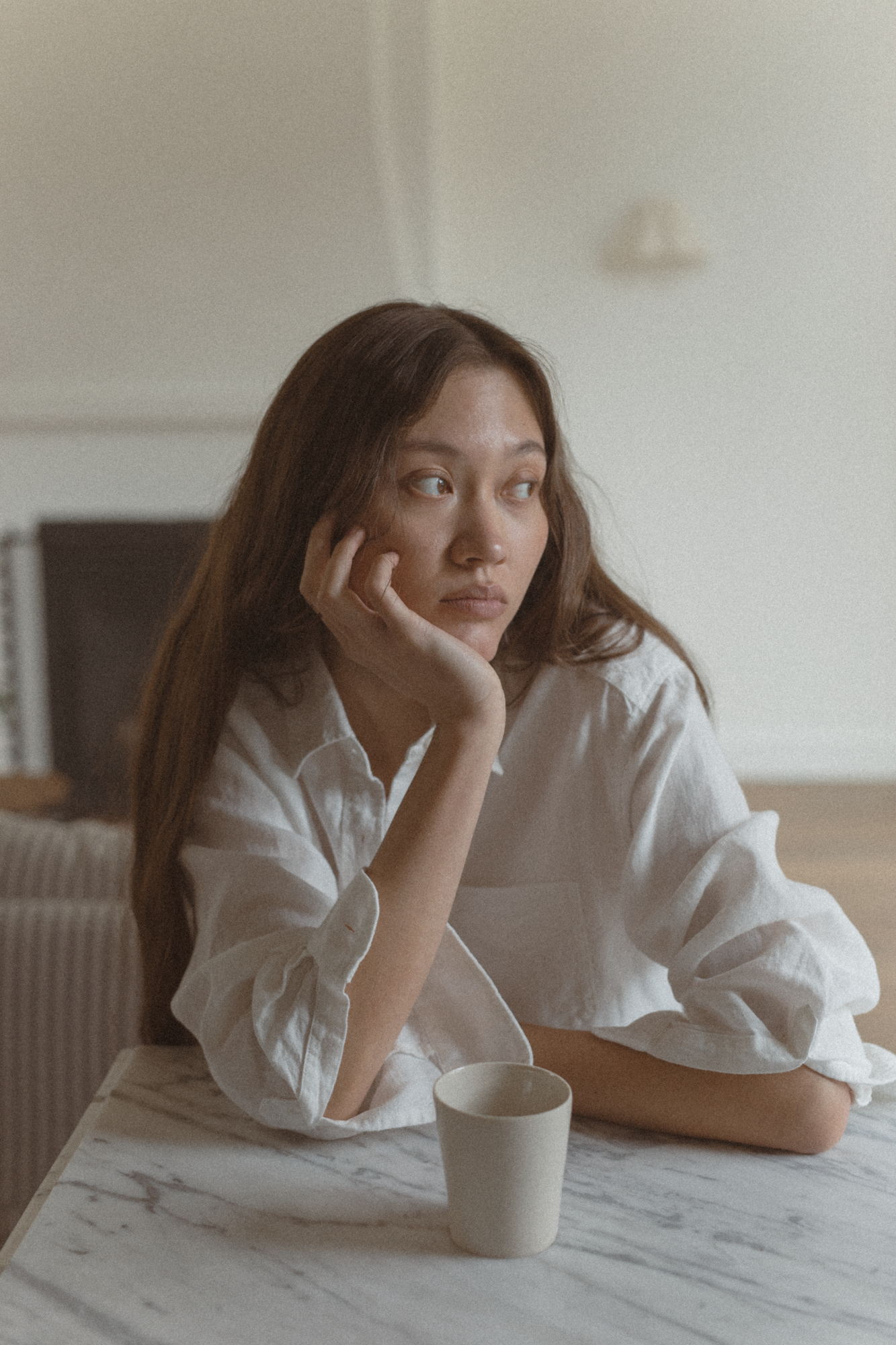 Britta Shirt Linen Salt