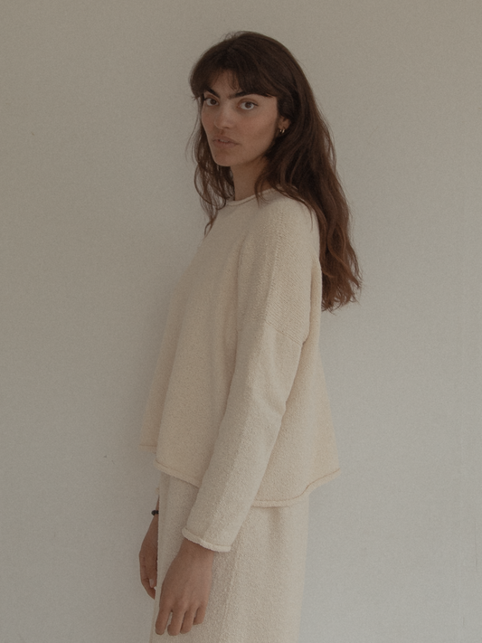 Mariel Pullover Ivory