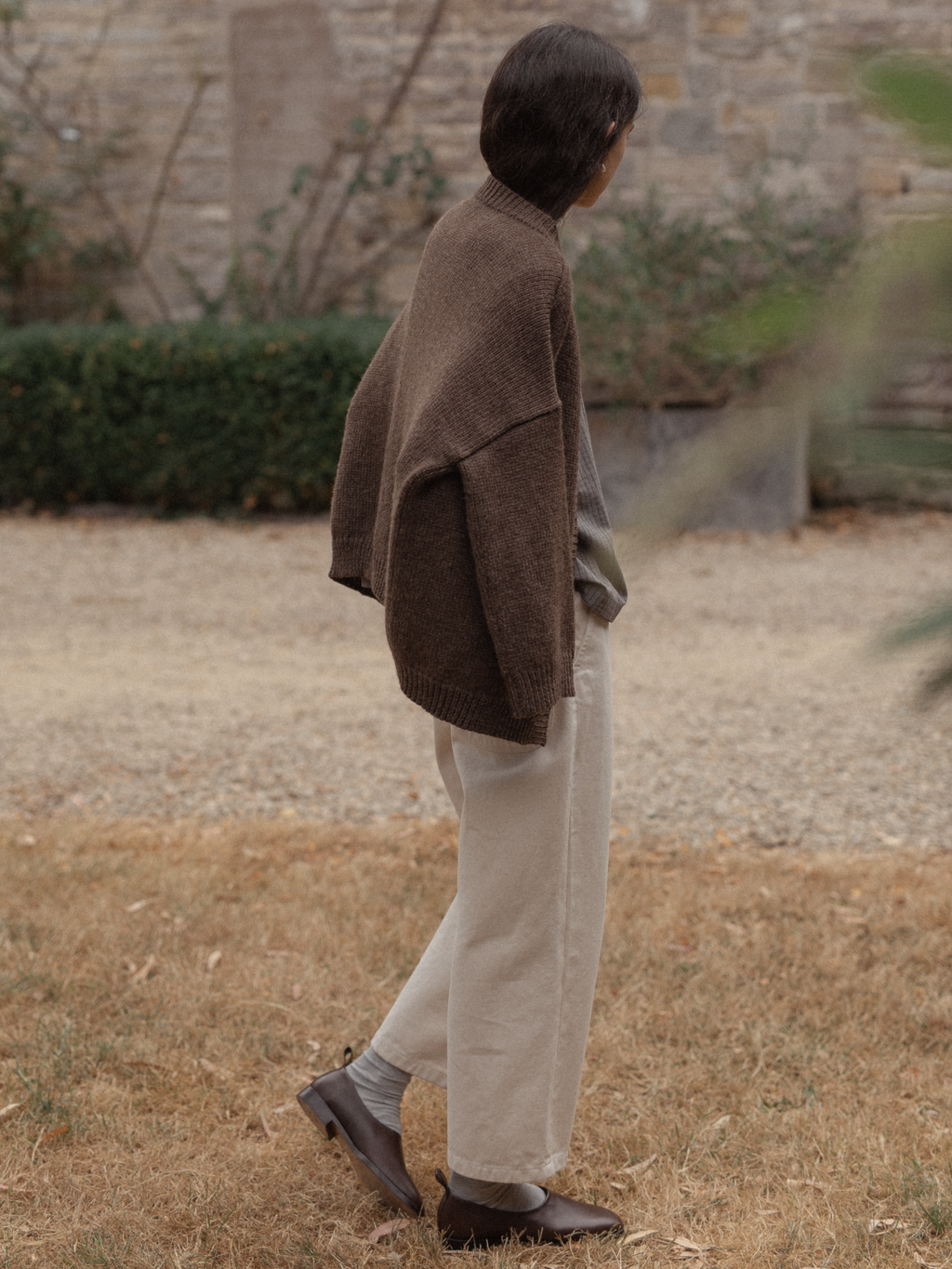 Llewyn Cardigan Dark Chocolate