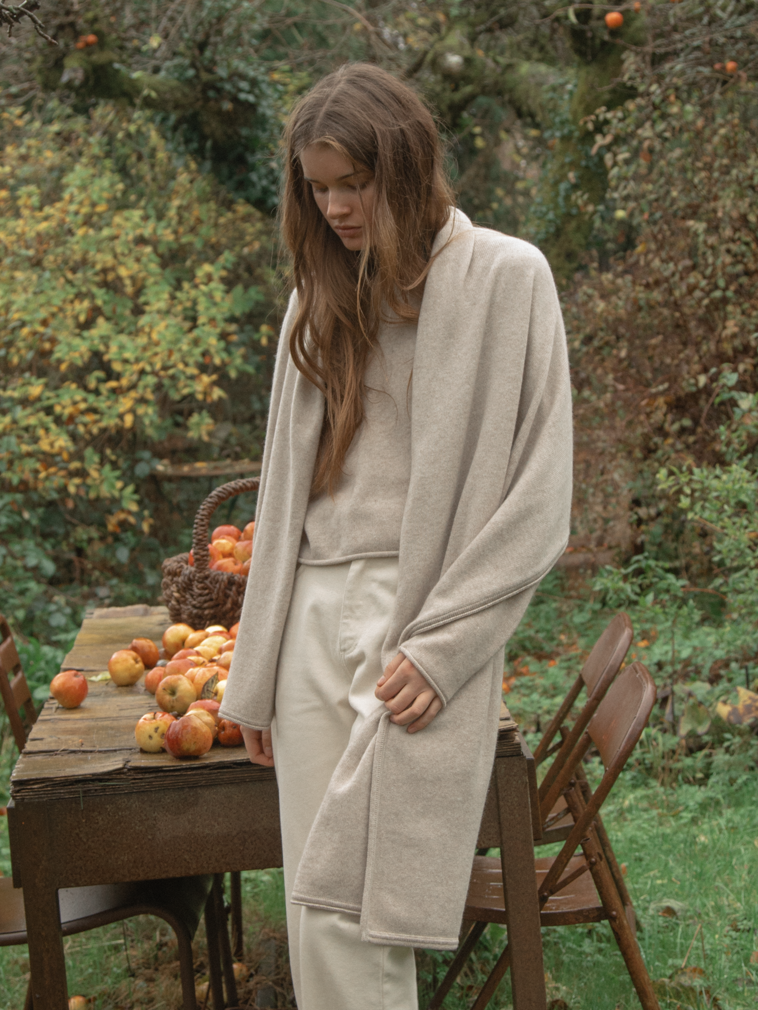 Vale Blanket Scarf Oat