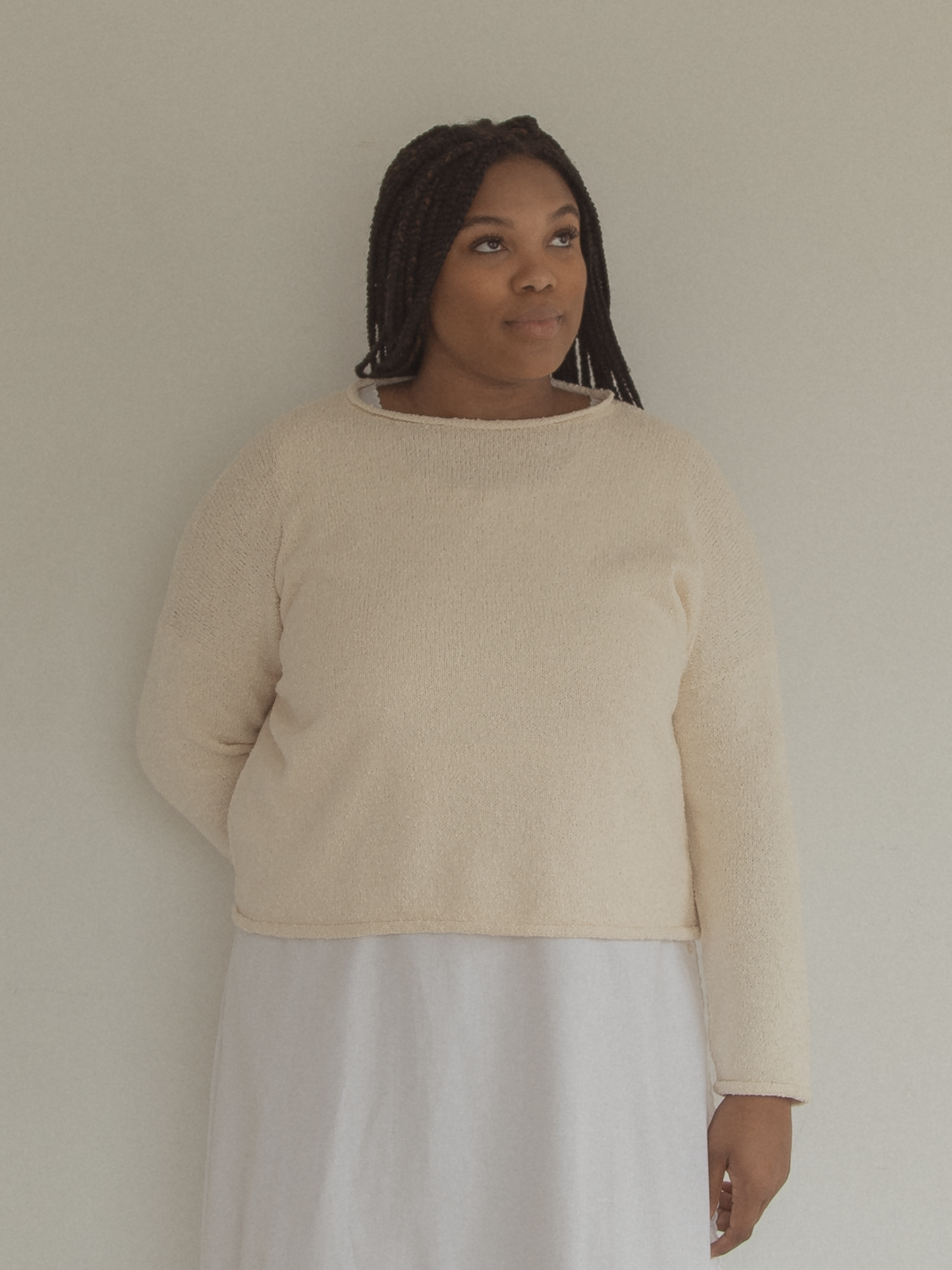 Mariel Pullover Ivory