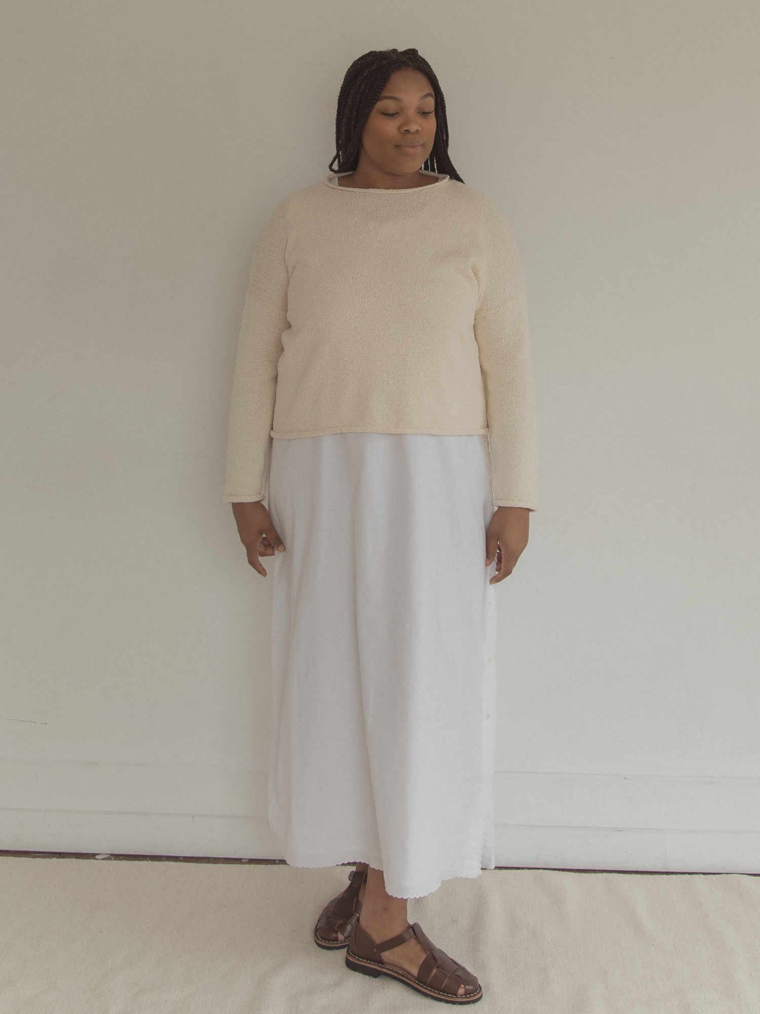 Mariel Pullover Ivory