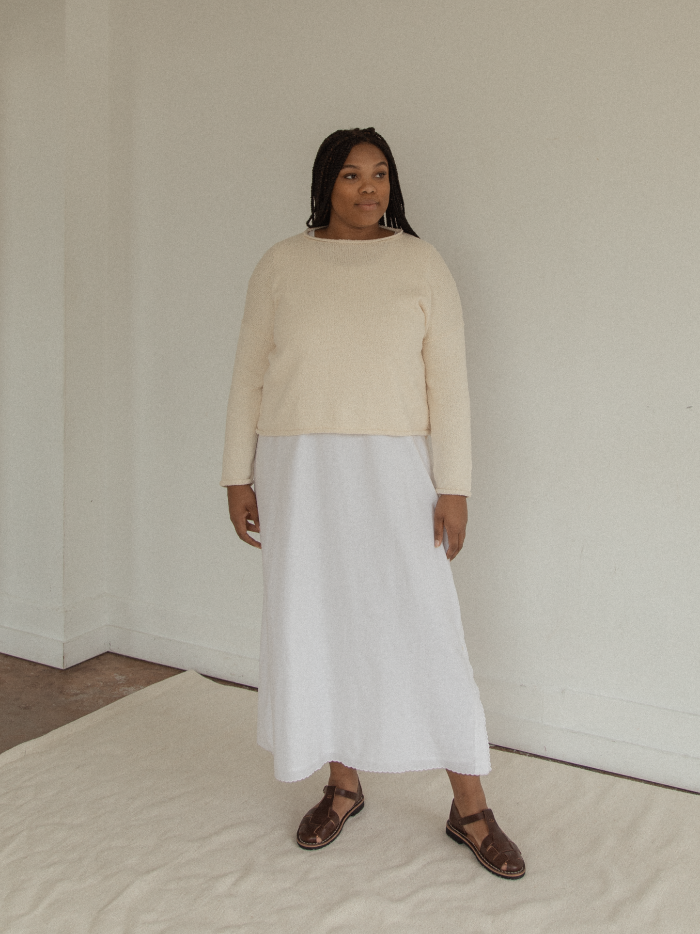 Mariel Pullover Ivory