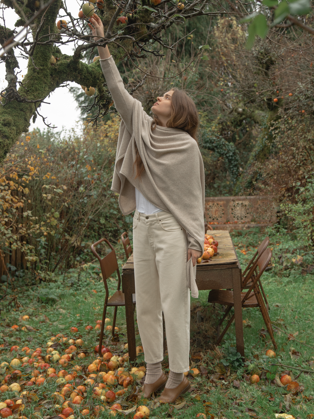 Vale Blanket Scarf Oat