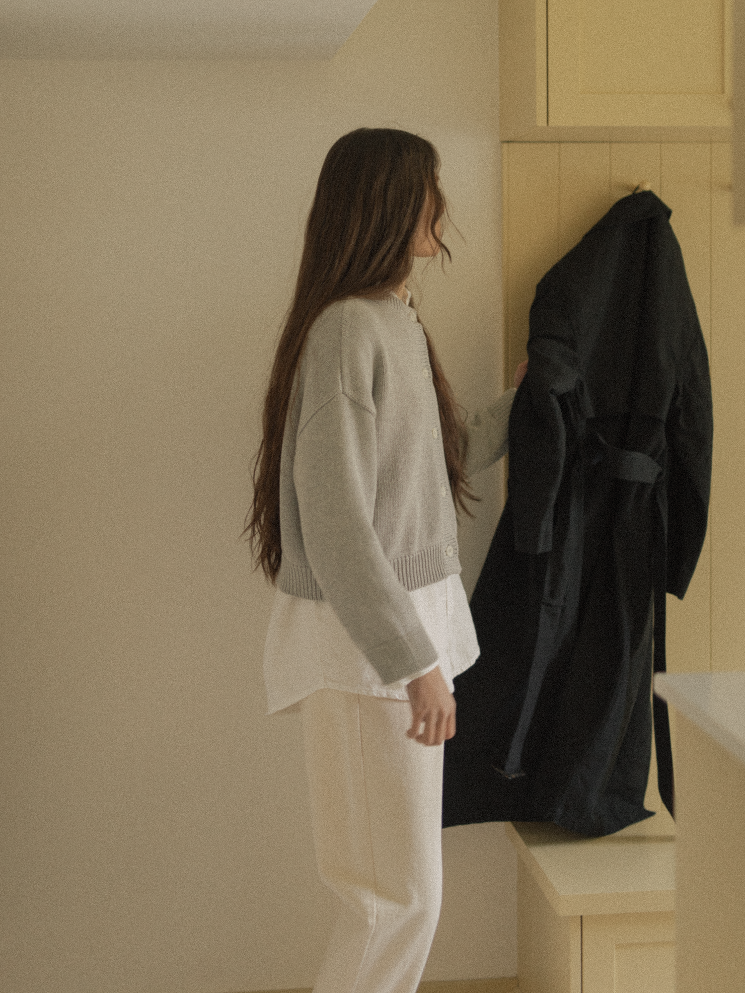 Willow Cardigan Pebble