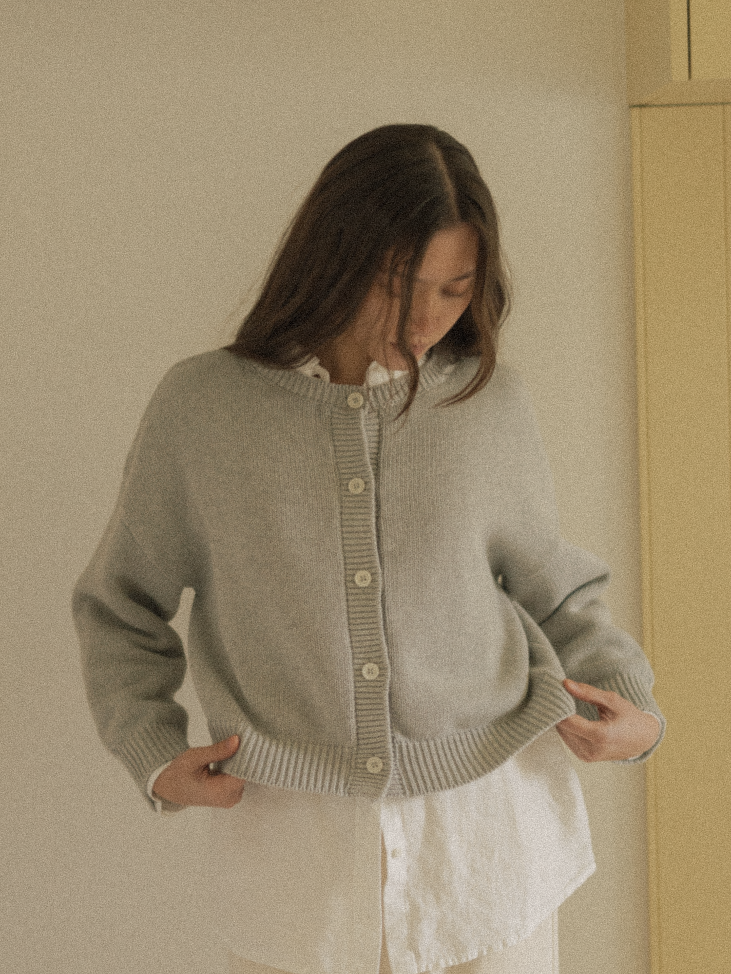 Willow Cardigan Pebble