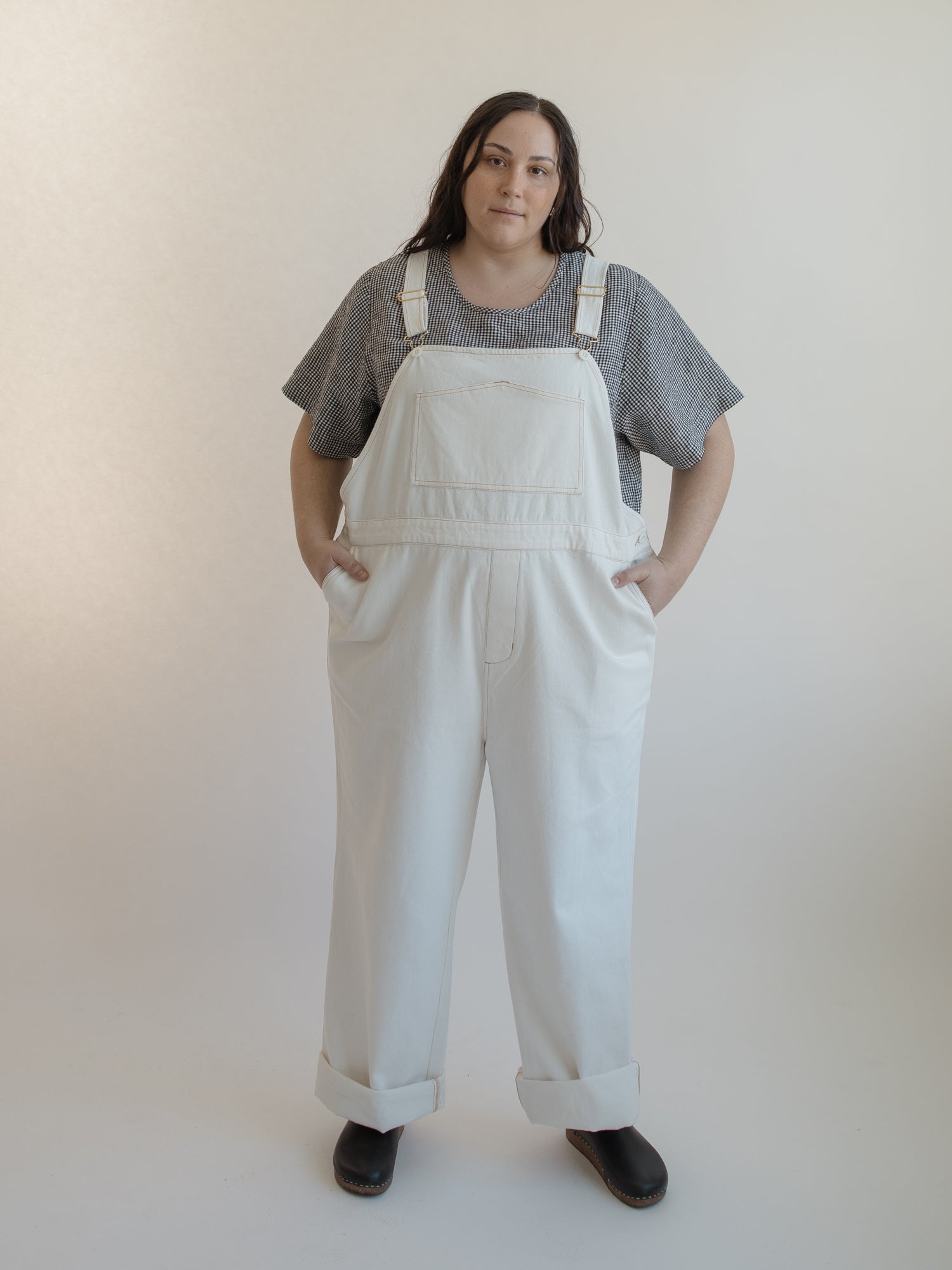 Henry Overalls in Chalk