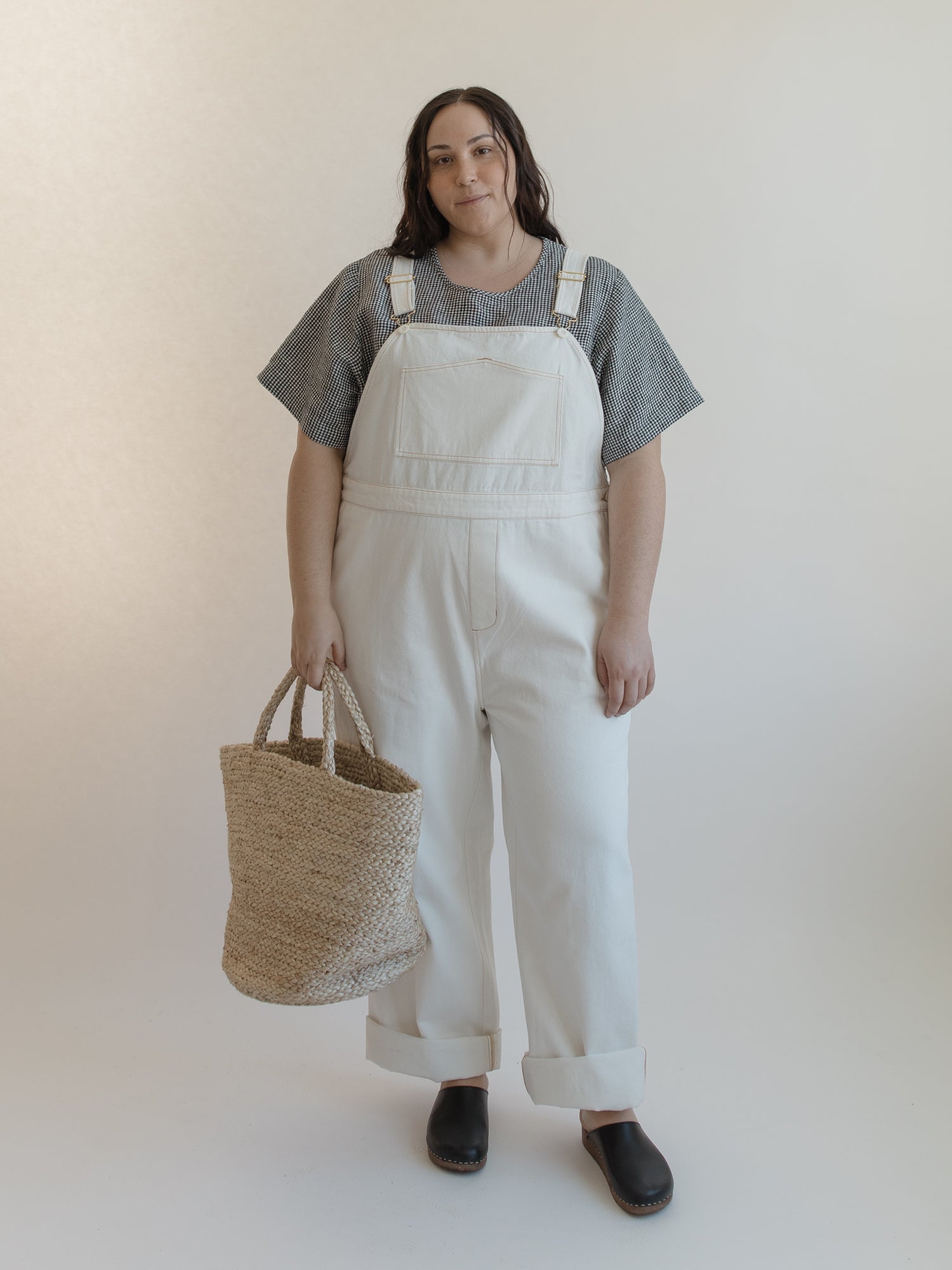 Henry Overalls in Chalk